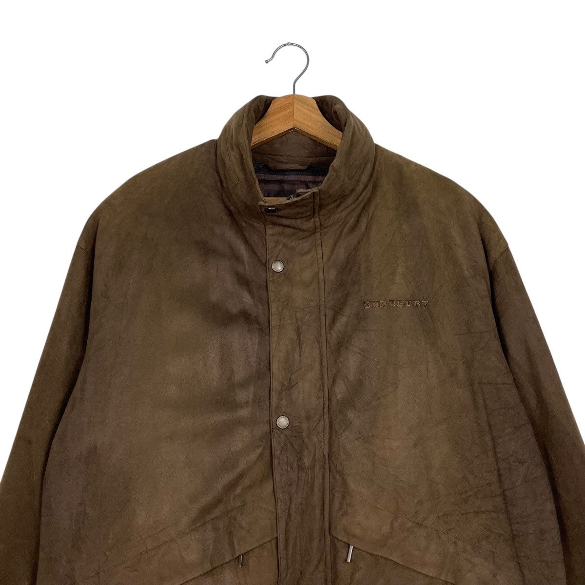 Burberry Burberry Golf Brown Jacket Size US M / EU 48-50 / 2 - 2 Thumbnail