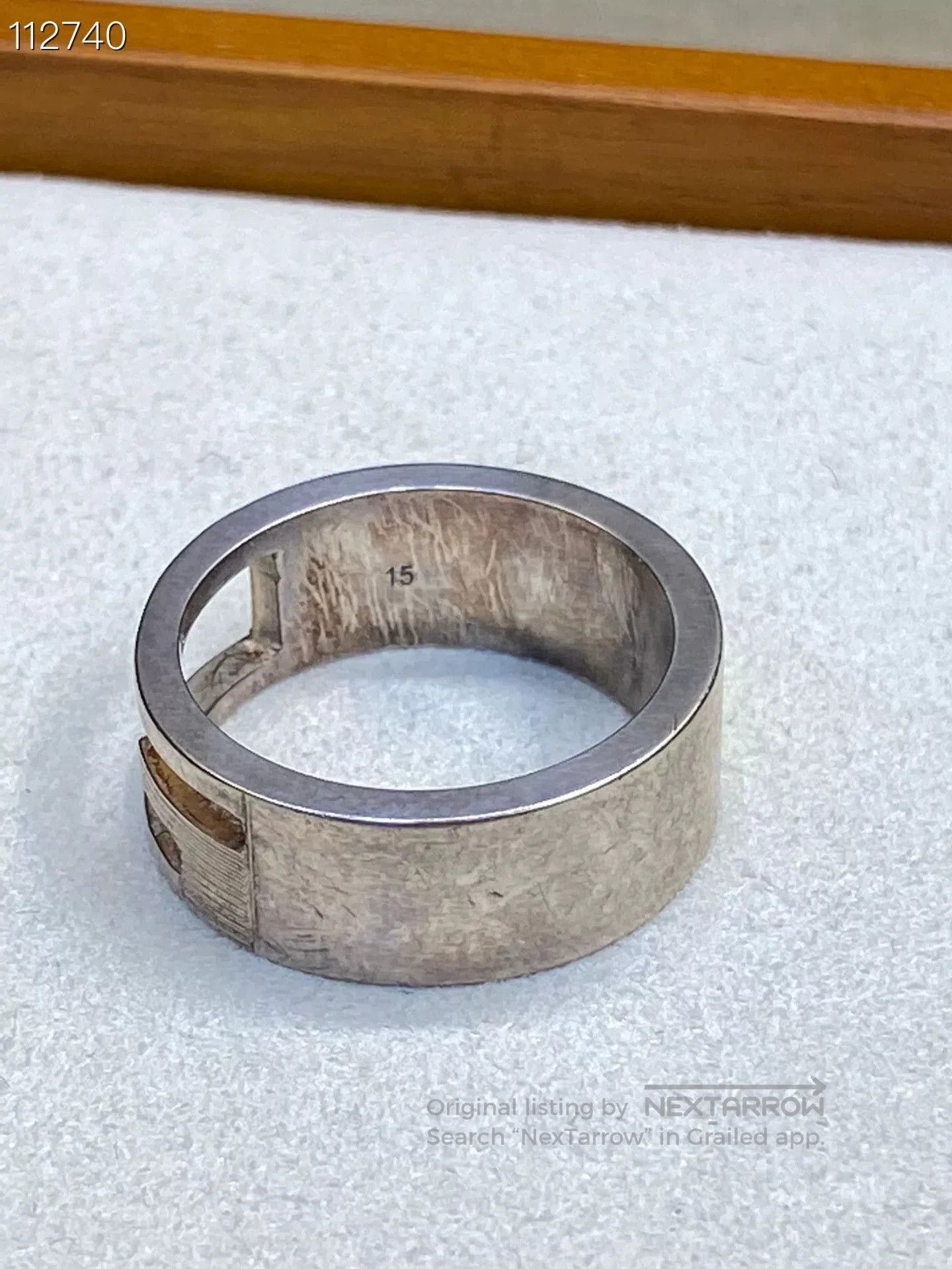 Gucci Gucci 925 Silver Ring Size 55. Size ONE SIZE - 5 Thumbnail