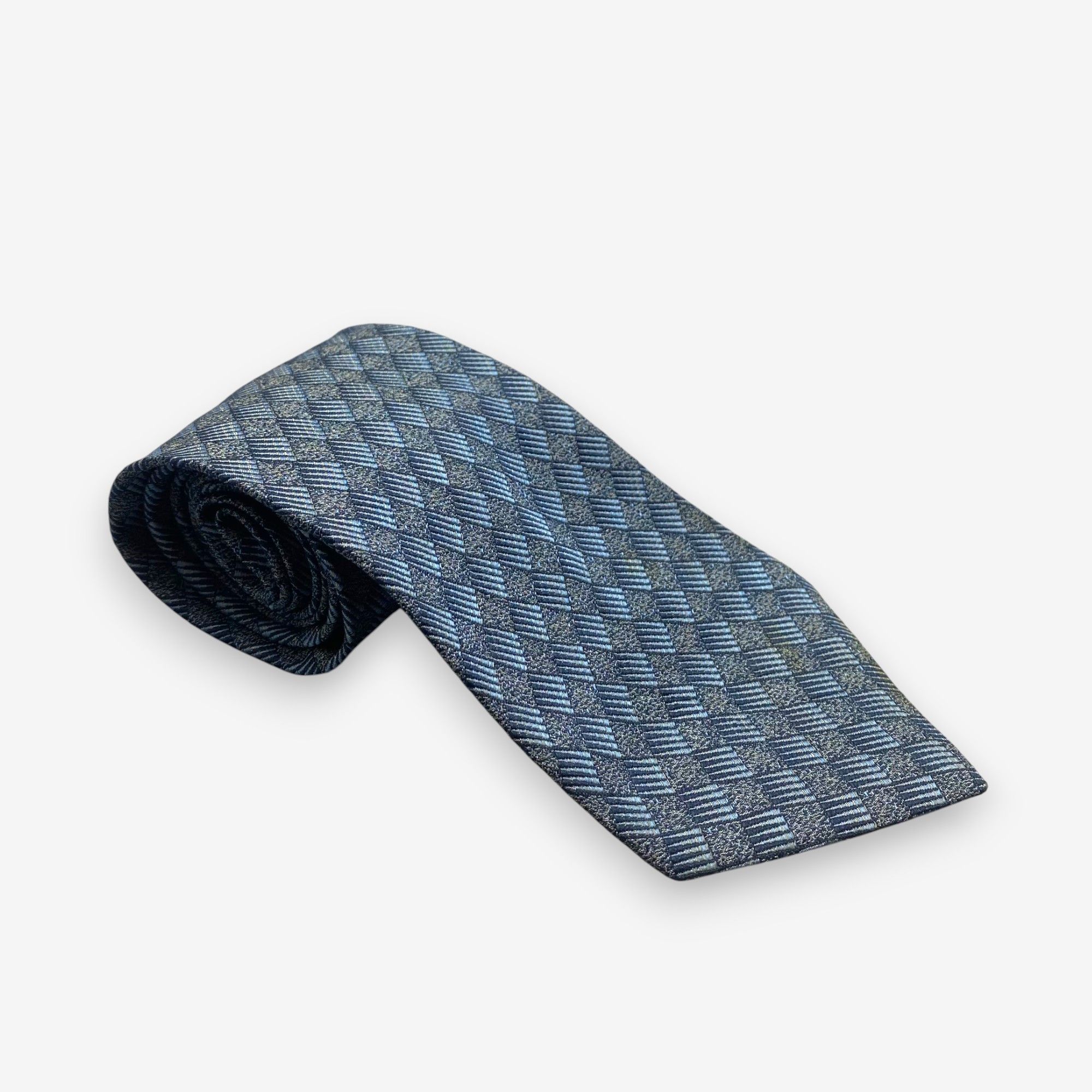 Lanvin Vintage Lanvin SILK Necktie Cravate Pure Silk Neck Tie Size ONE SIZE - 1 Thumbnail