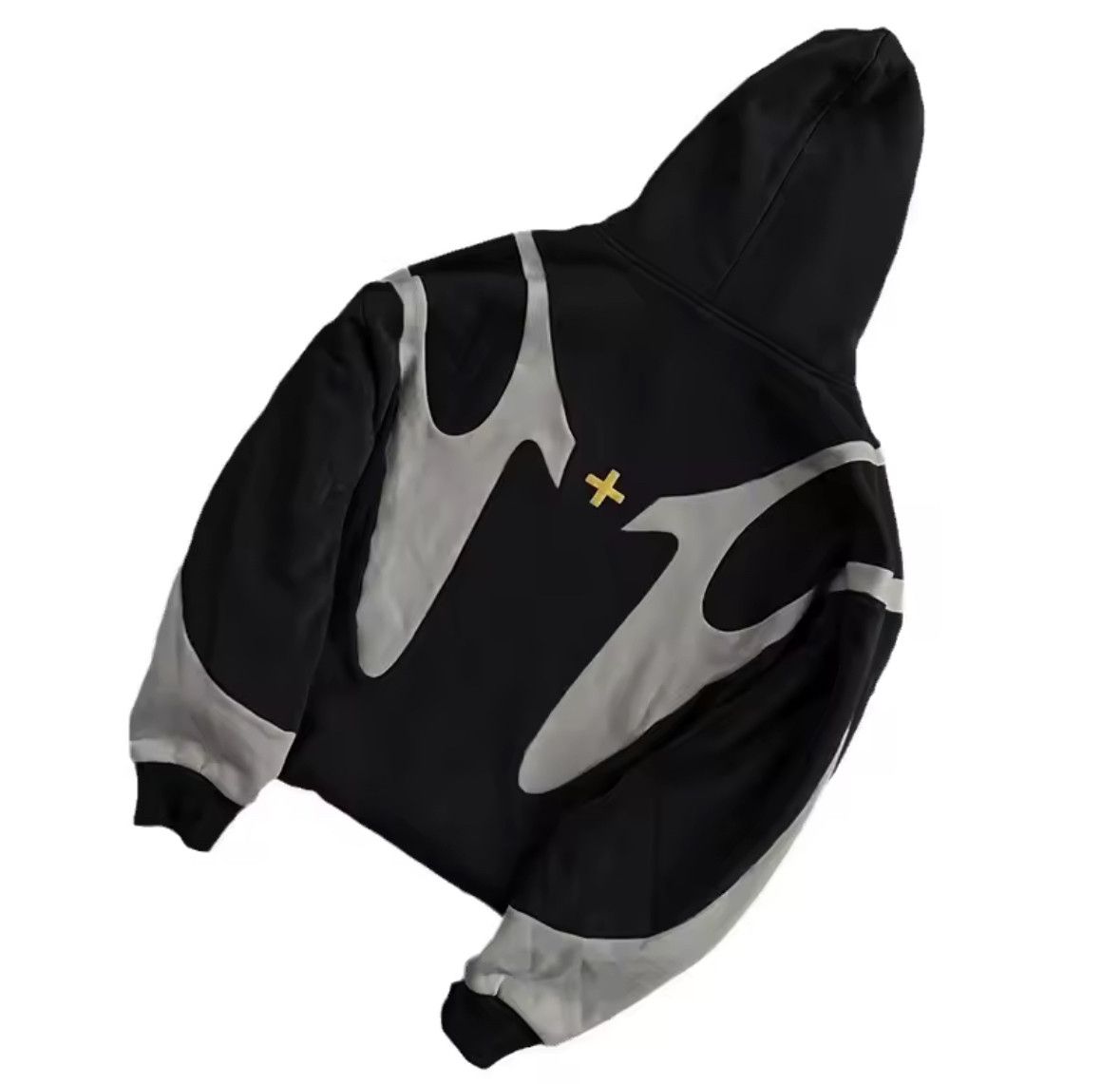 Other Retro Gothic Y2K Cross Jacquard Zipper Fashion Hoodies Size US M / EU 48-50 / 2 - 3 Thumbnail