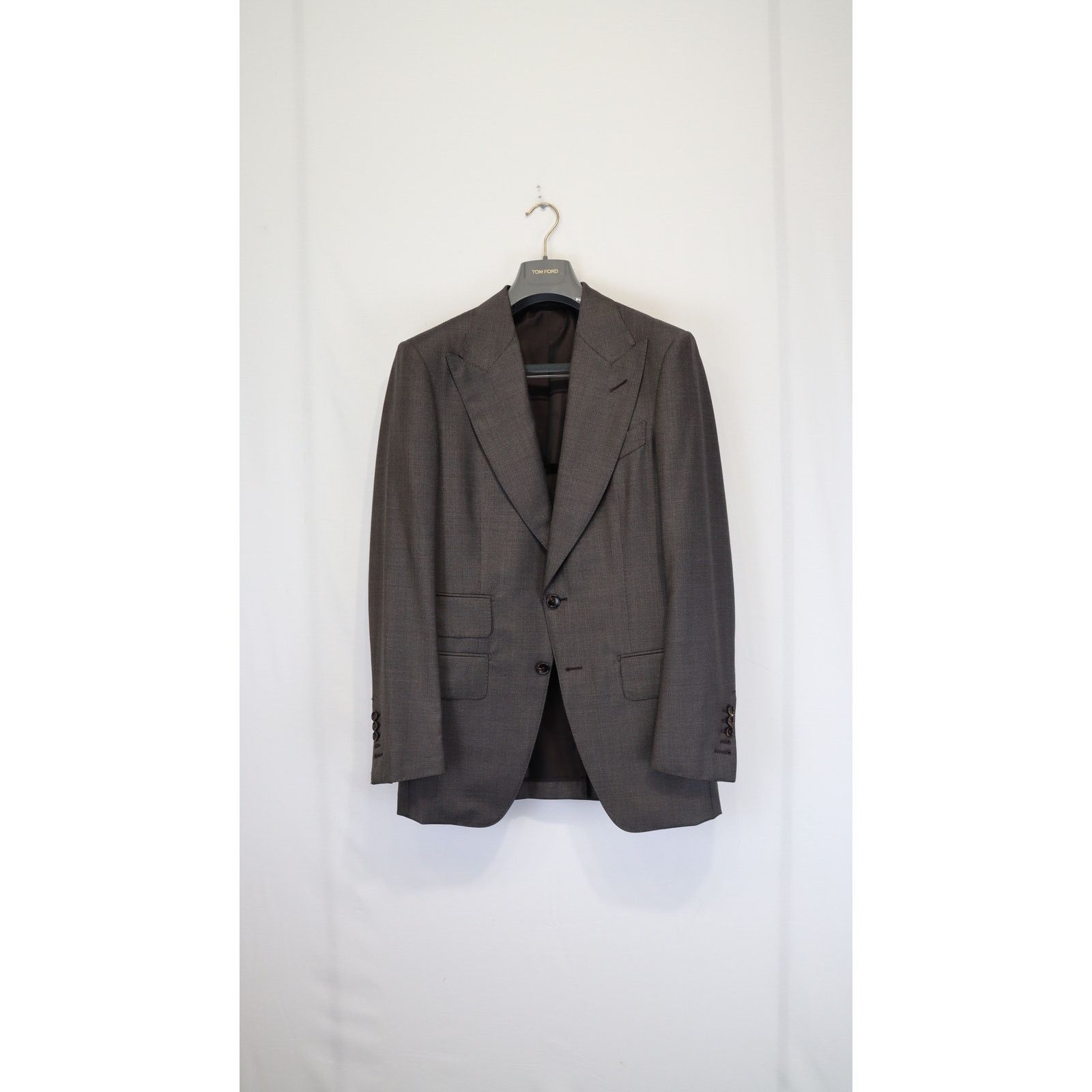 Tom Ford o1rshd1 Atticus Giacca Jacket in Grey Size US S / EU 44-46 / 1 - 1 Thumbnail