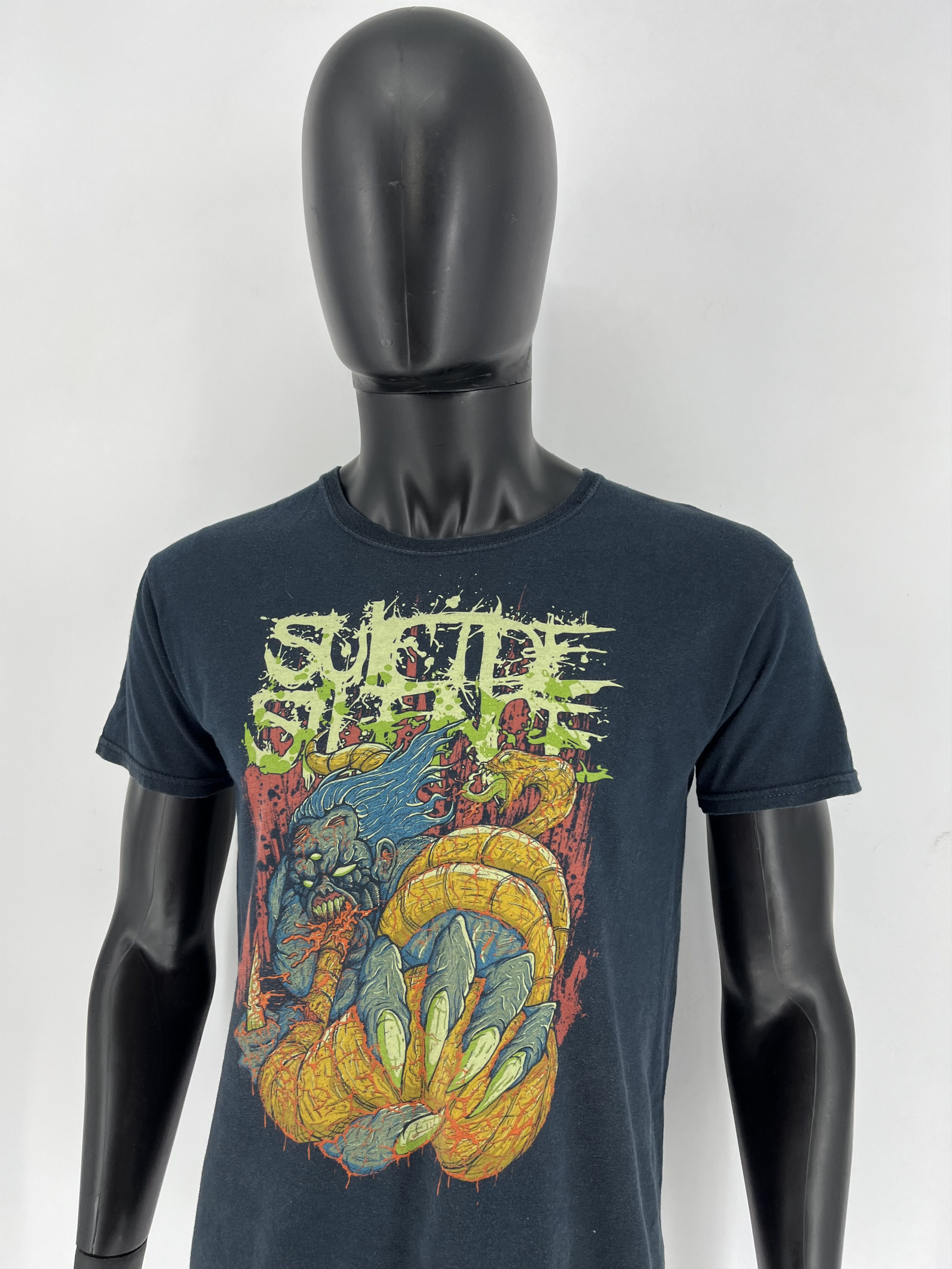Band Tees × Vintage Vintage Y2K Suicide Silence Vintage Rock Band Tee Size US S / EU 44-46 / 1 - 4 Thumbnail