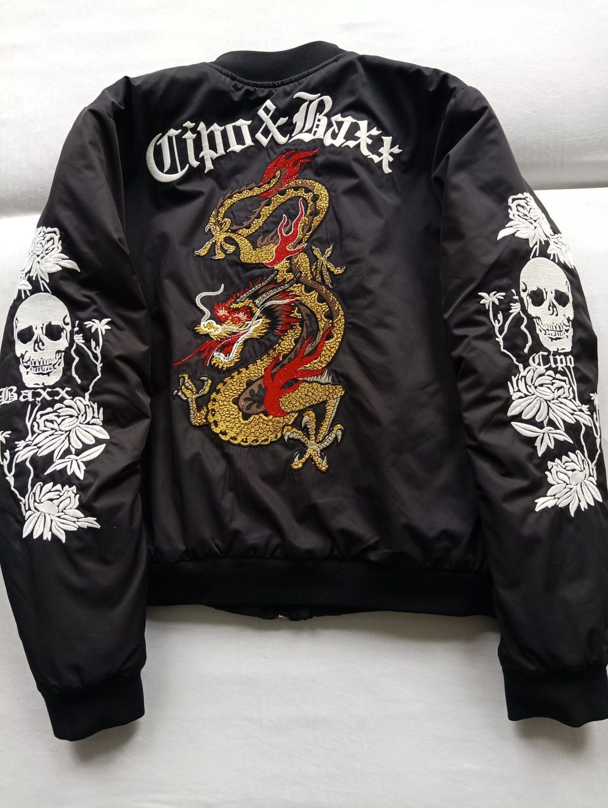 Other Cipo & Baxx Embroidered Dragon Bomber Jacket Size US XS / EU 42 / 0 - 1 Thumbnail