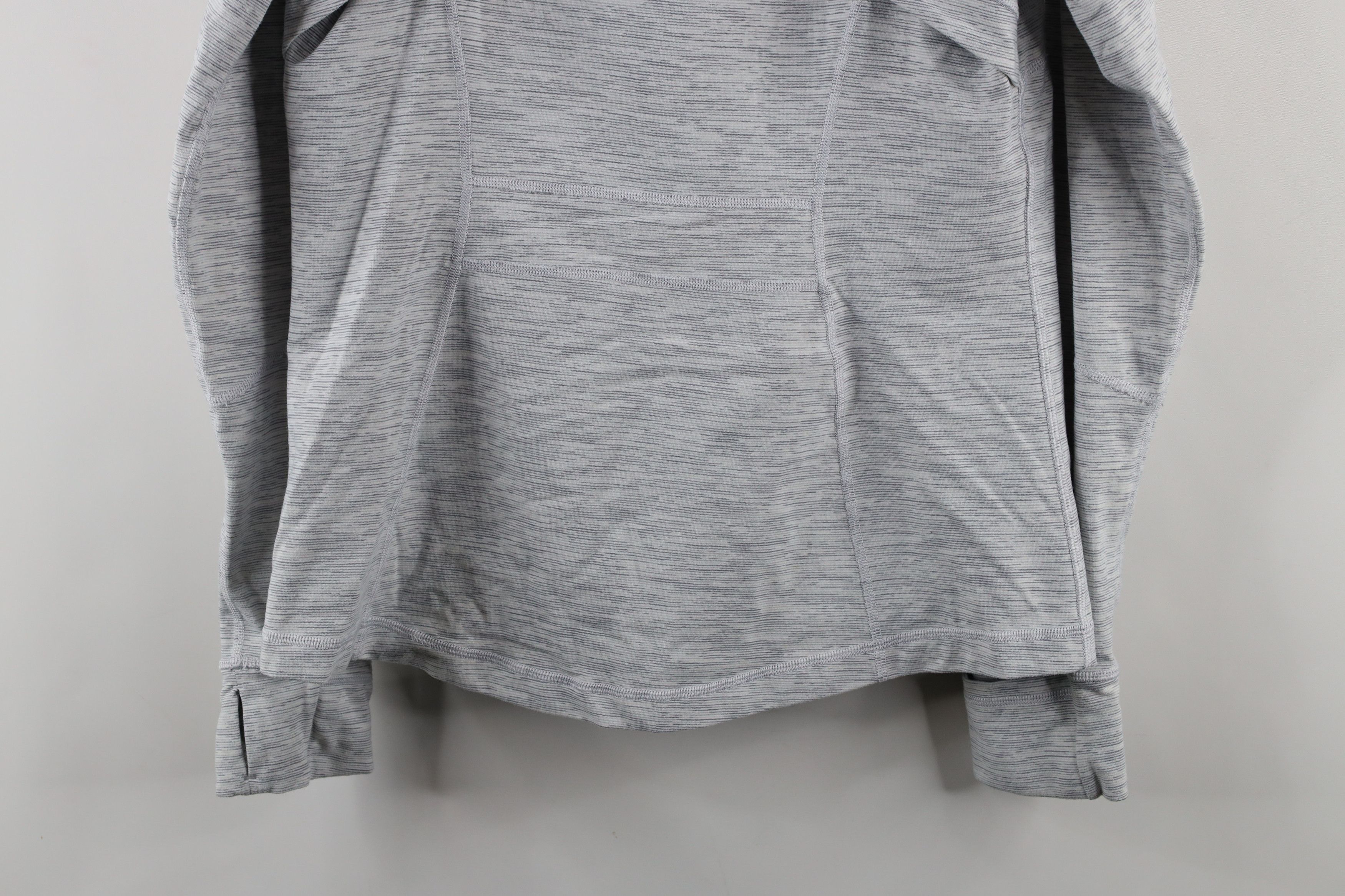 Lululemon × Vintage Lululemon Distressed Yoga Define Full Zip Jacket Gray Size XL / US 12-14 / IT 48-50 - 12 Thumbnail