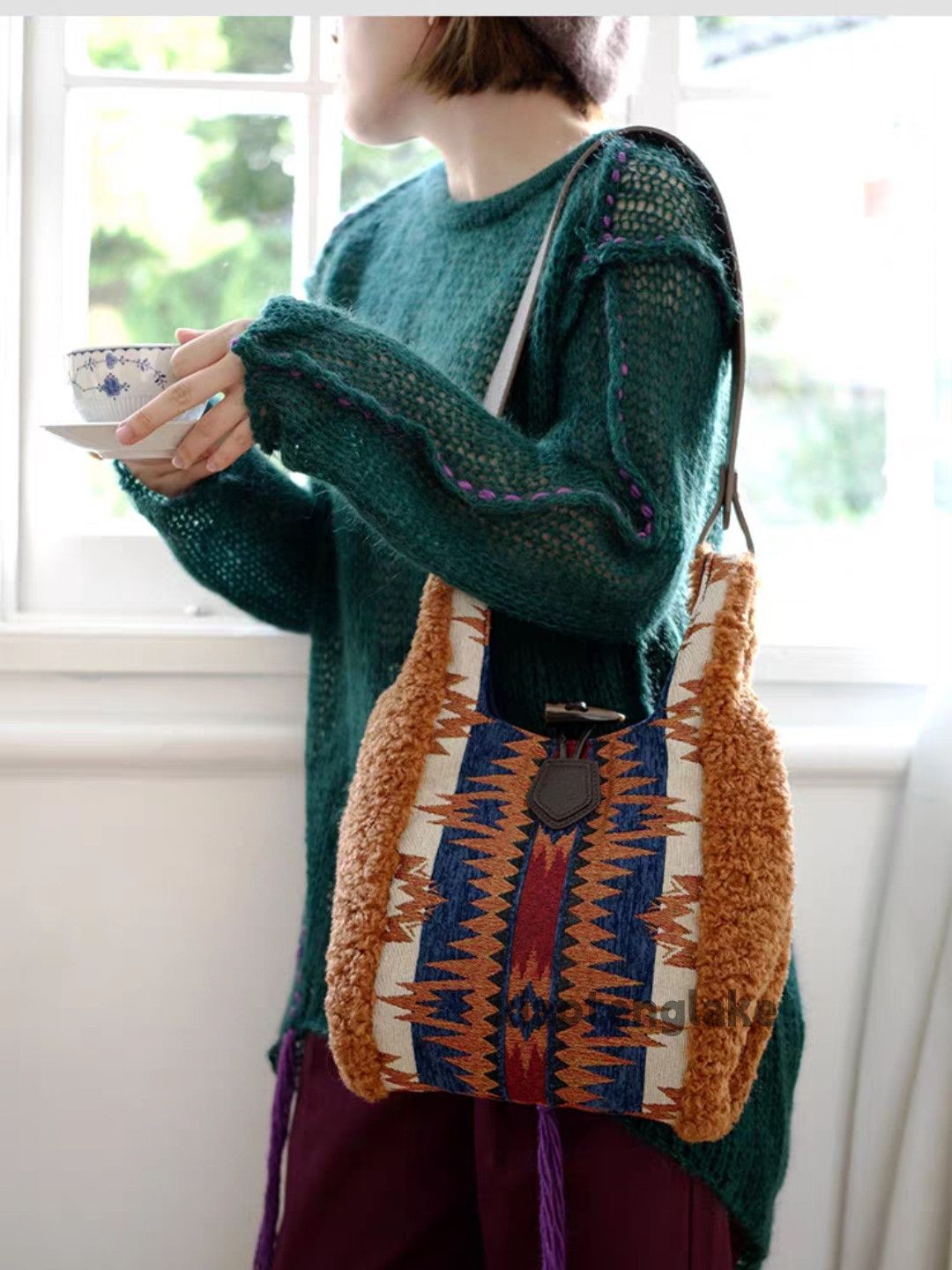 Vintage Unisex utility outdoor mountain yuppie crossbody bag Size ONE SIZE - 9 Thumbnail