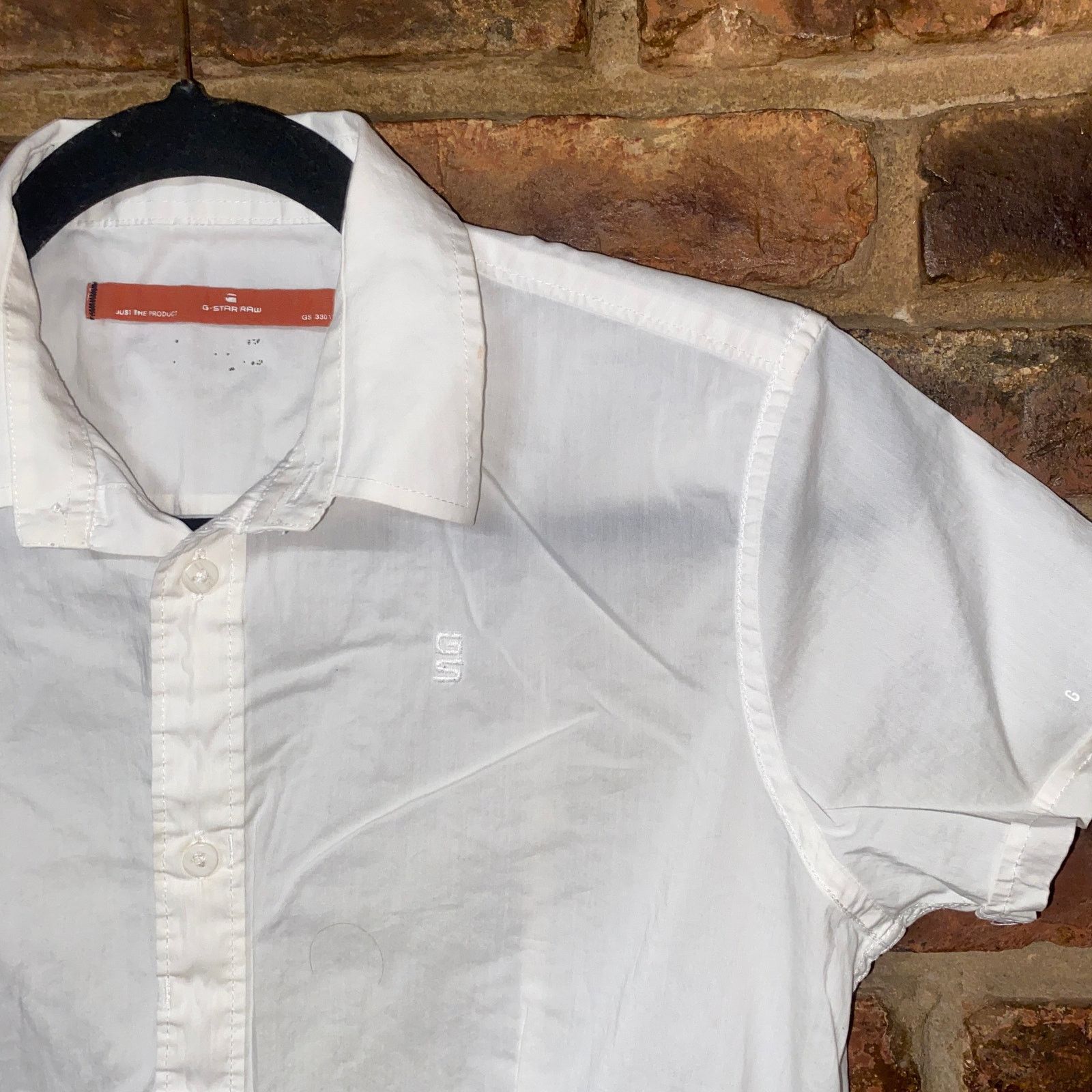 G-Star G-Star Raw Denim White Core Lux Button Down Shirt Small Size S / US 4 / IT 40 - 2 Thumbnail