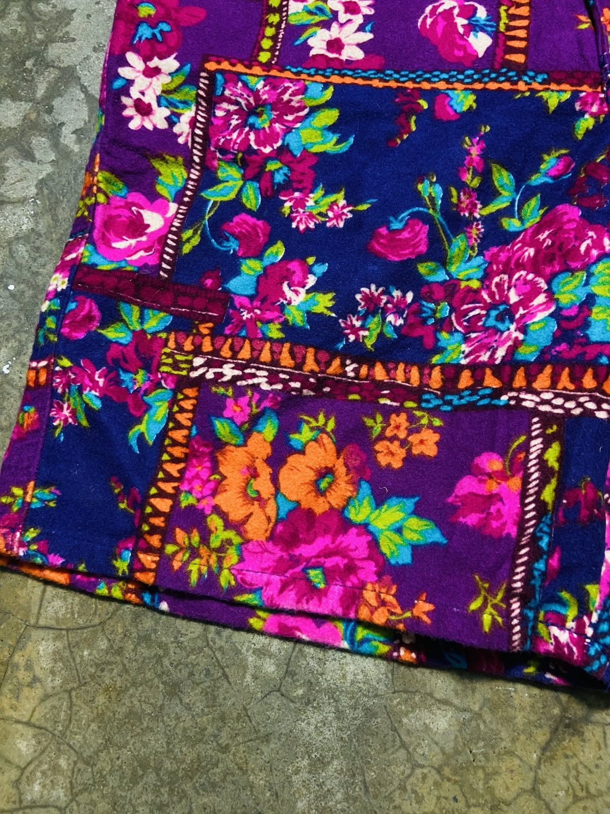 Kenzo Kenzo Jeans Motive Flowers Short Pant Size 24" / US 00 / IT 34 - 3 Thumbnail