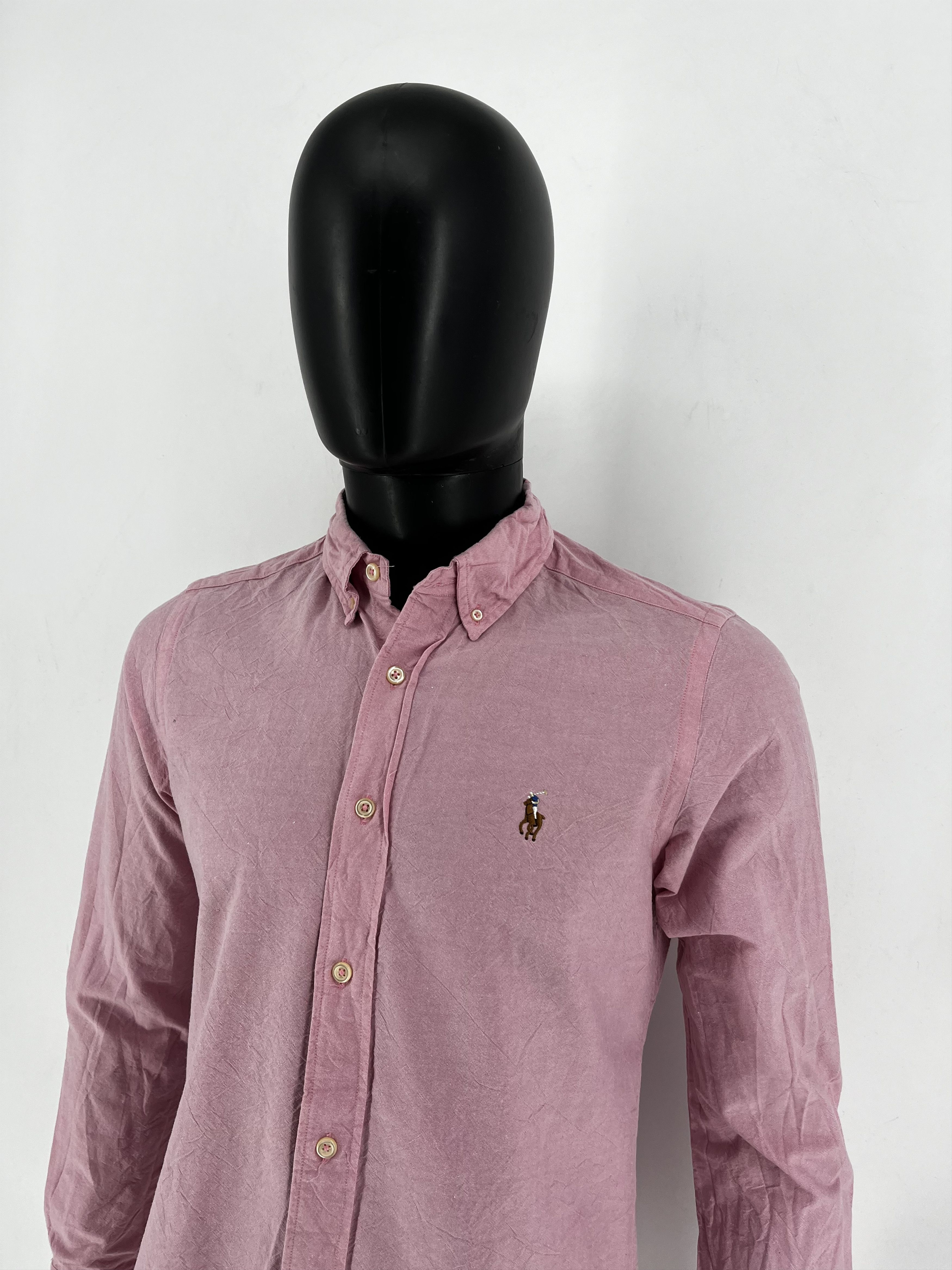 Polo Ralph Lauren Vintage Pink Shirt Polo Ralph Lauren Size S Rare Size US S / EU 44-46 / 1 - 4 Thumbnail