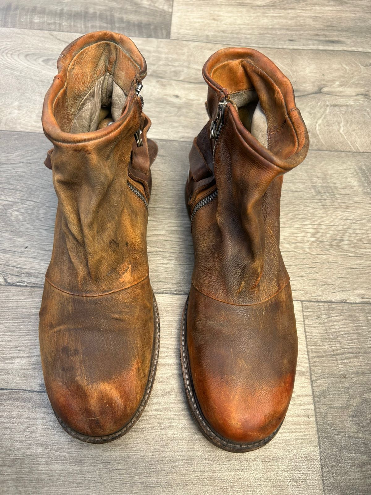 A.S.98 A.S.98 Avant Garde Leather Boots Sz 42 Size US 9 / EU 42 - 2 Thumbnail