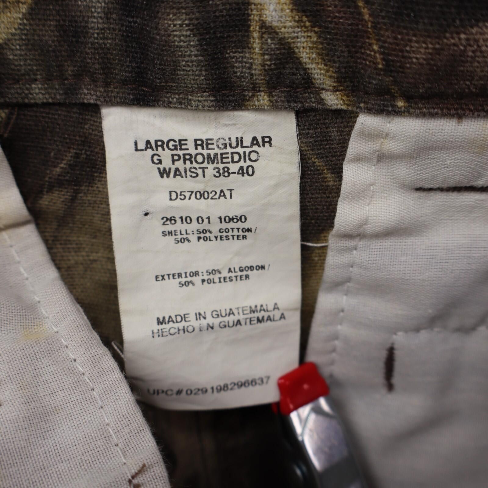 Walls Vintage Camo Cargo Shorts Men Large 38 40 Advantage Timber Size US 34 / EU 50 - 6 Thumbnail