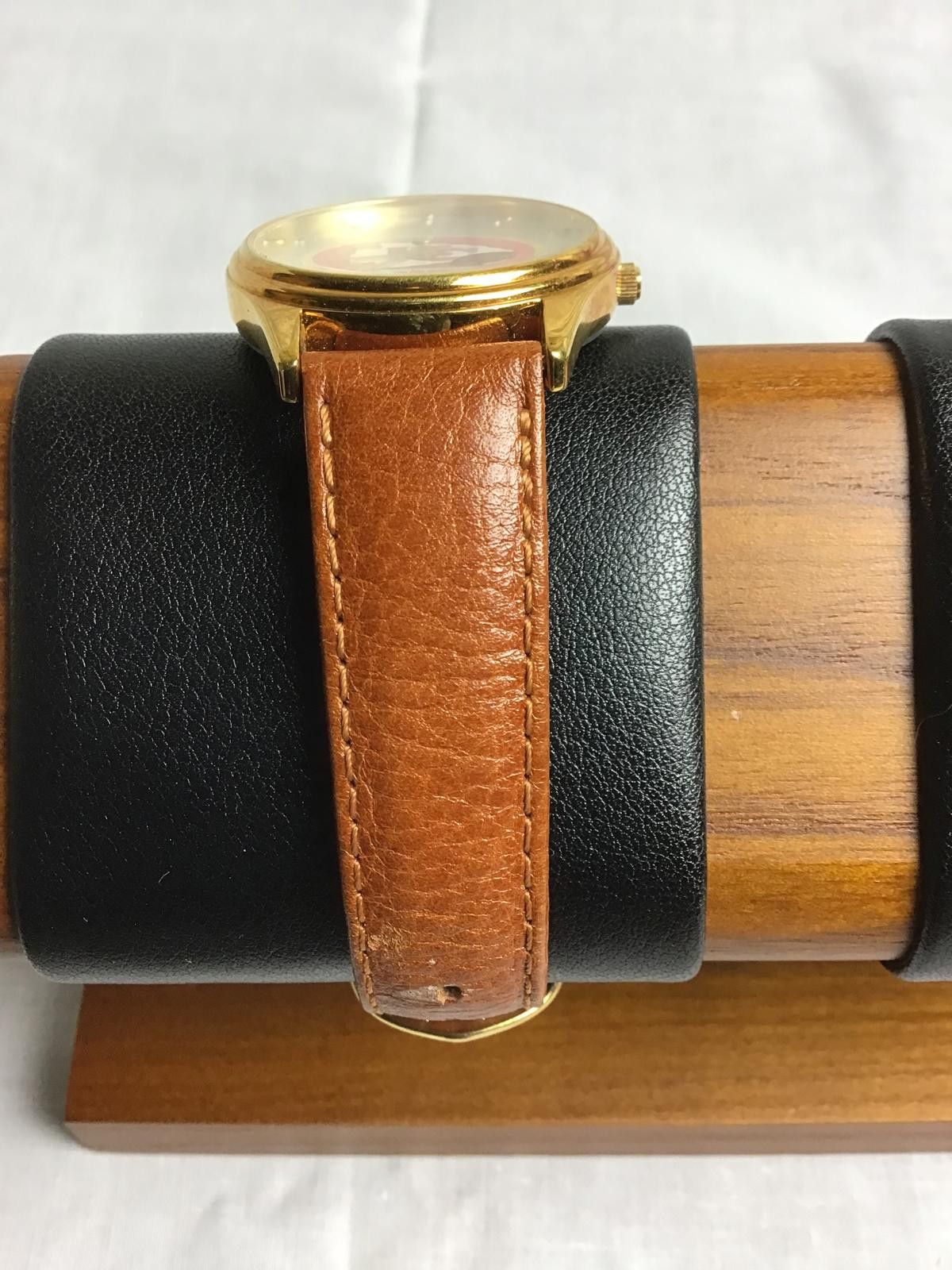 Other Kansas City Chiefs Vintage Quartz Watch with Brown Leather Size ONE SIZE - 3 Thumbnail