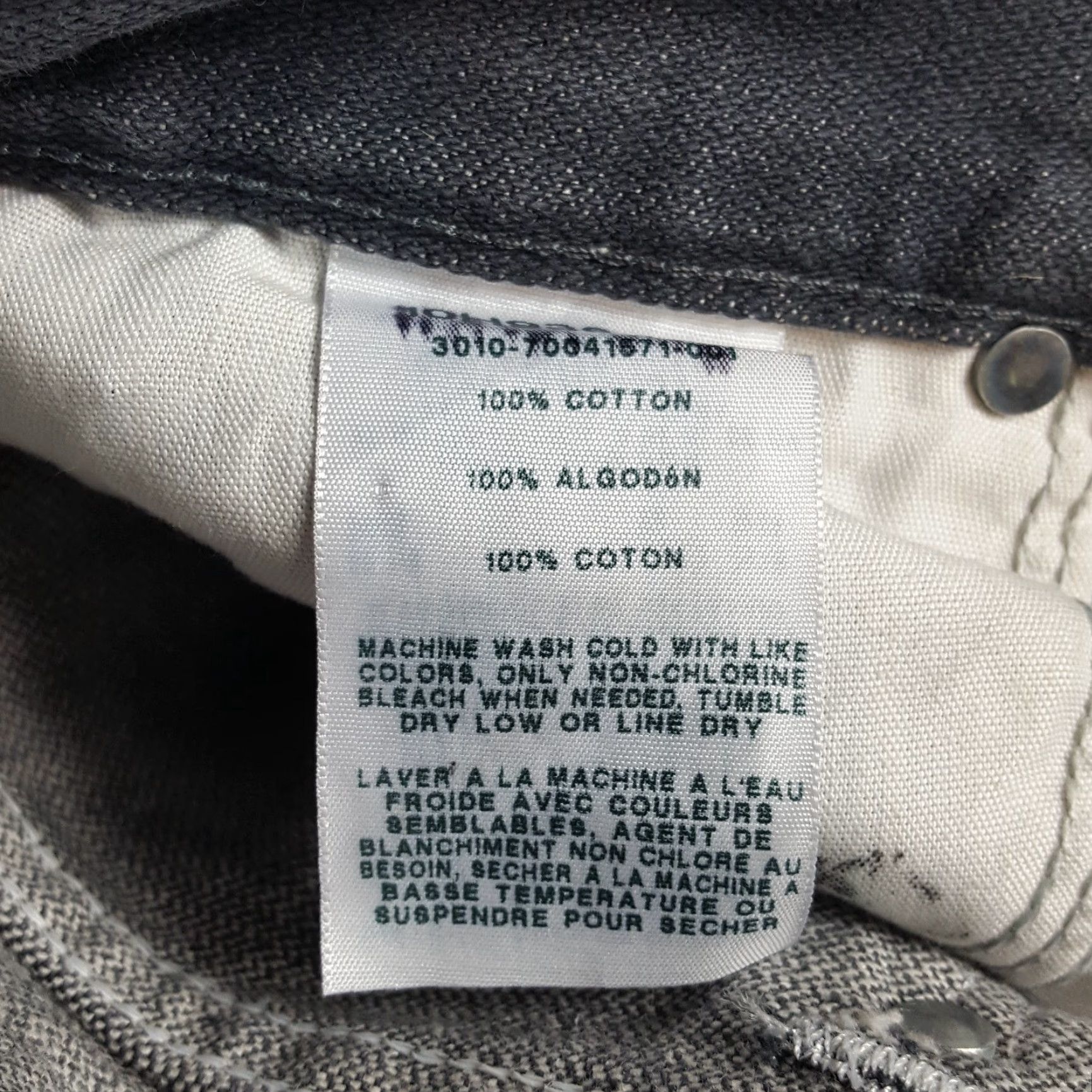 Wrangler VINTAGE Wrangler Cowboy Cut Jeans Men's 28x32 Slim Fit Western Cotton Gray 90s Y2K Retro Workwear Size US 28 / EU 44 - 7 Thumbnail