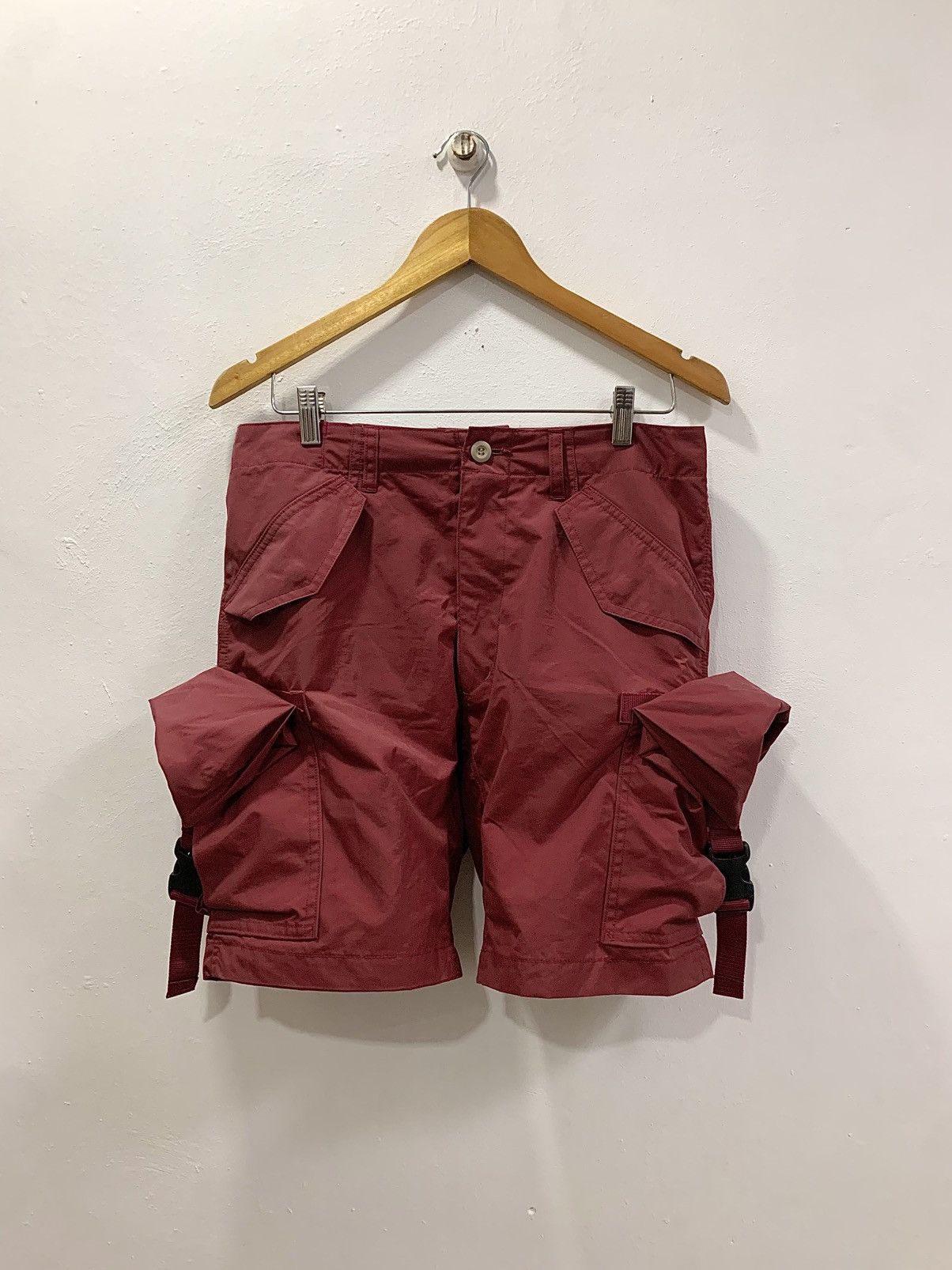 meanswhile MEANSWHILE JAPAN WATERPROOF TUSSAH CARGO PT SHORTS Size US 32 / EU 48 - 1 Thumbnail