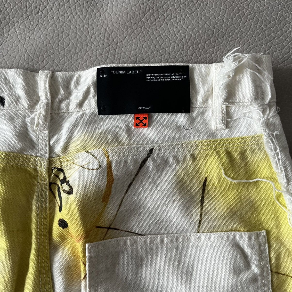 Futura × Off-White Off-White C/O Virgil Abloh X Futura denim carpenter pants Size US 30 / EU 46 - 5 Thumbnail