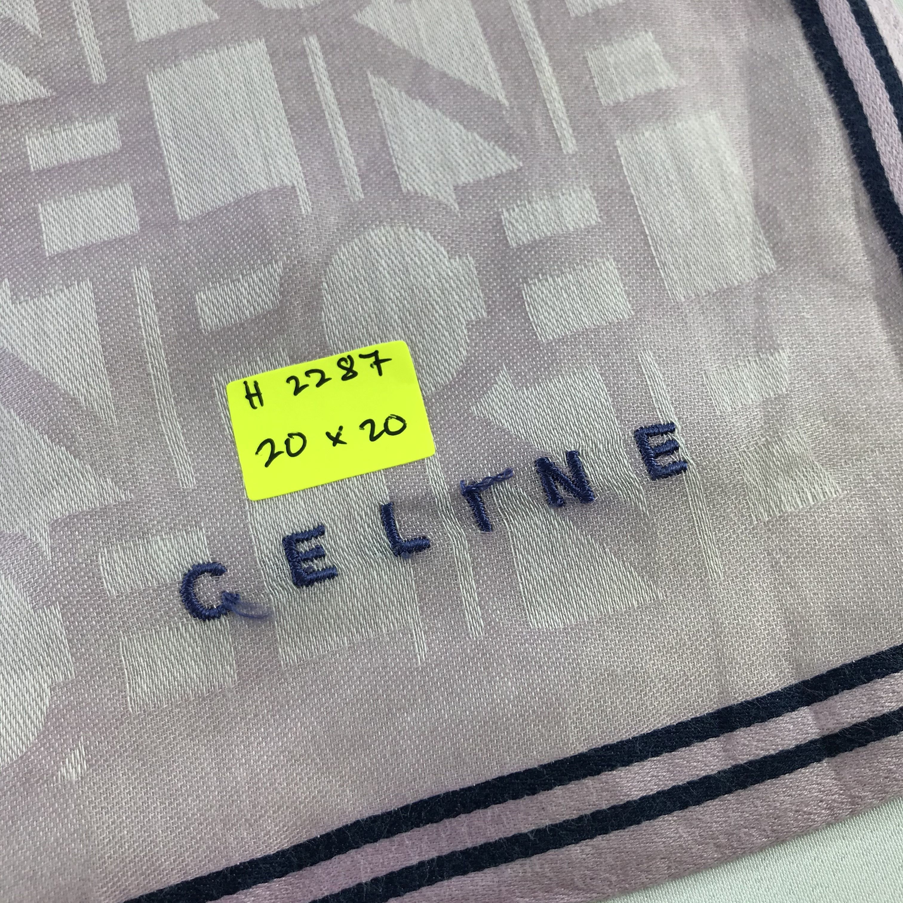 Celine × Vintage Celine Neckerchief / Bandana / Handkerchief Size ONE SIZE - 6 Thumbnail