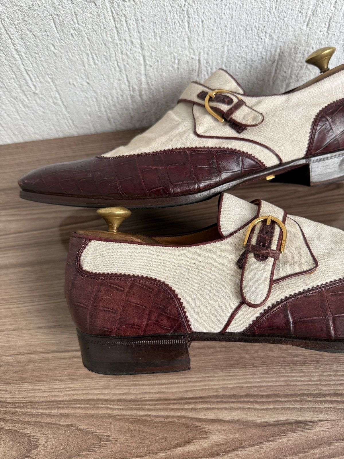 Gucci Exotic crocodile spectator by Tom ford Size US 11 / EU 44 - 12 Thumbnail