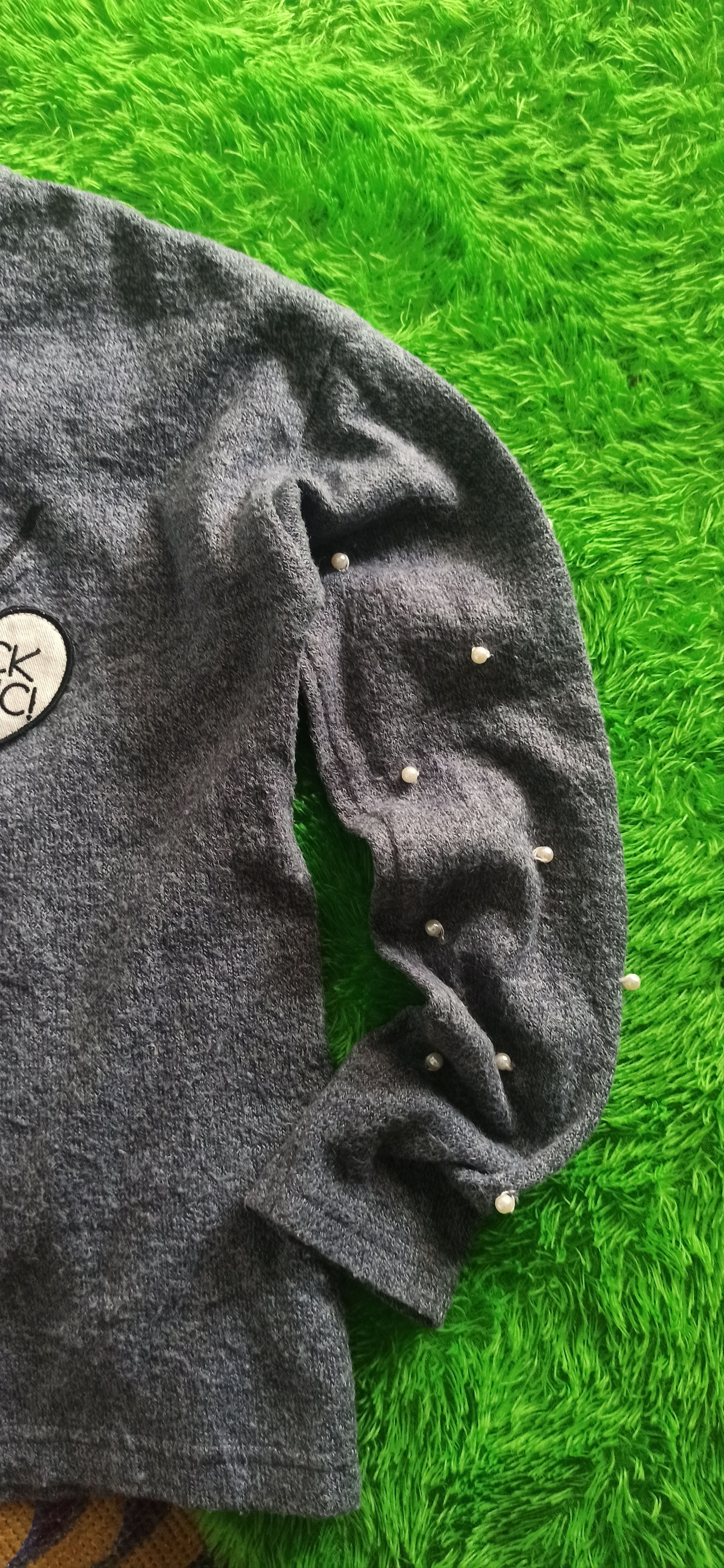 Japanese Brand Blue Cross x Spicy Laber Rock Music Knitwear Size S / US 4 / IT 40 - 7 Thumbnail