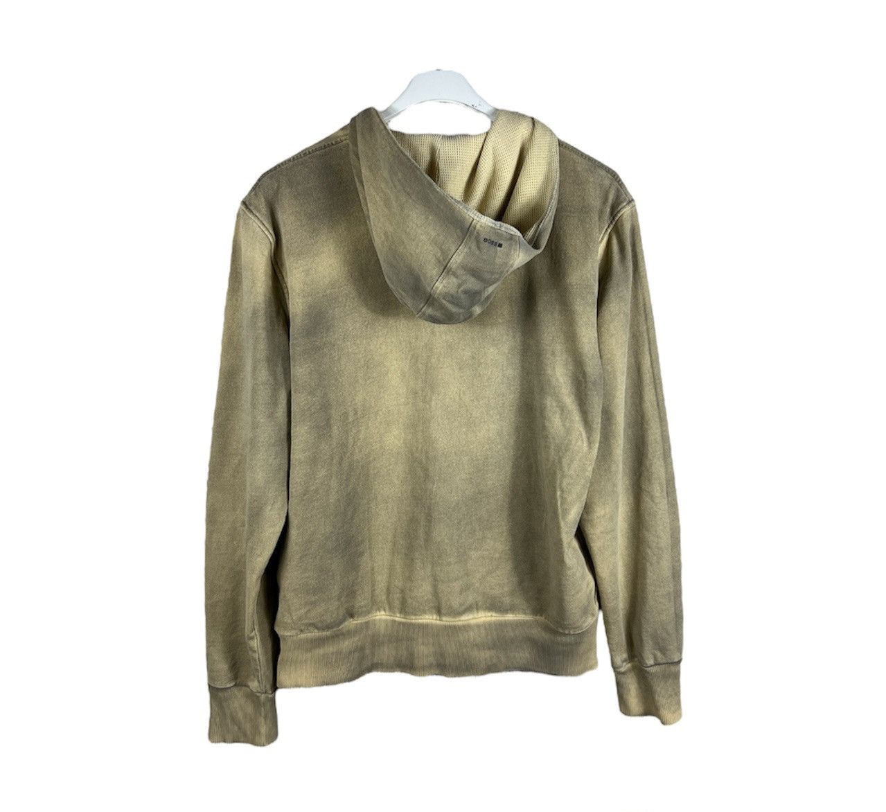 Hugo Boss Vintage Hugo Boss y2k dusty burned thermal zip basic hoodie Size US L / EU 52-54 / 3 - 2 Thumbnail