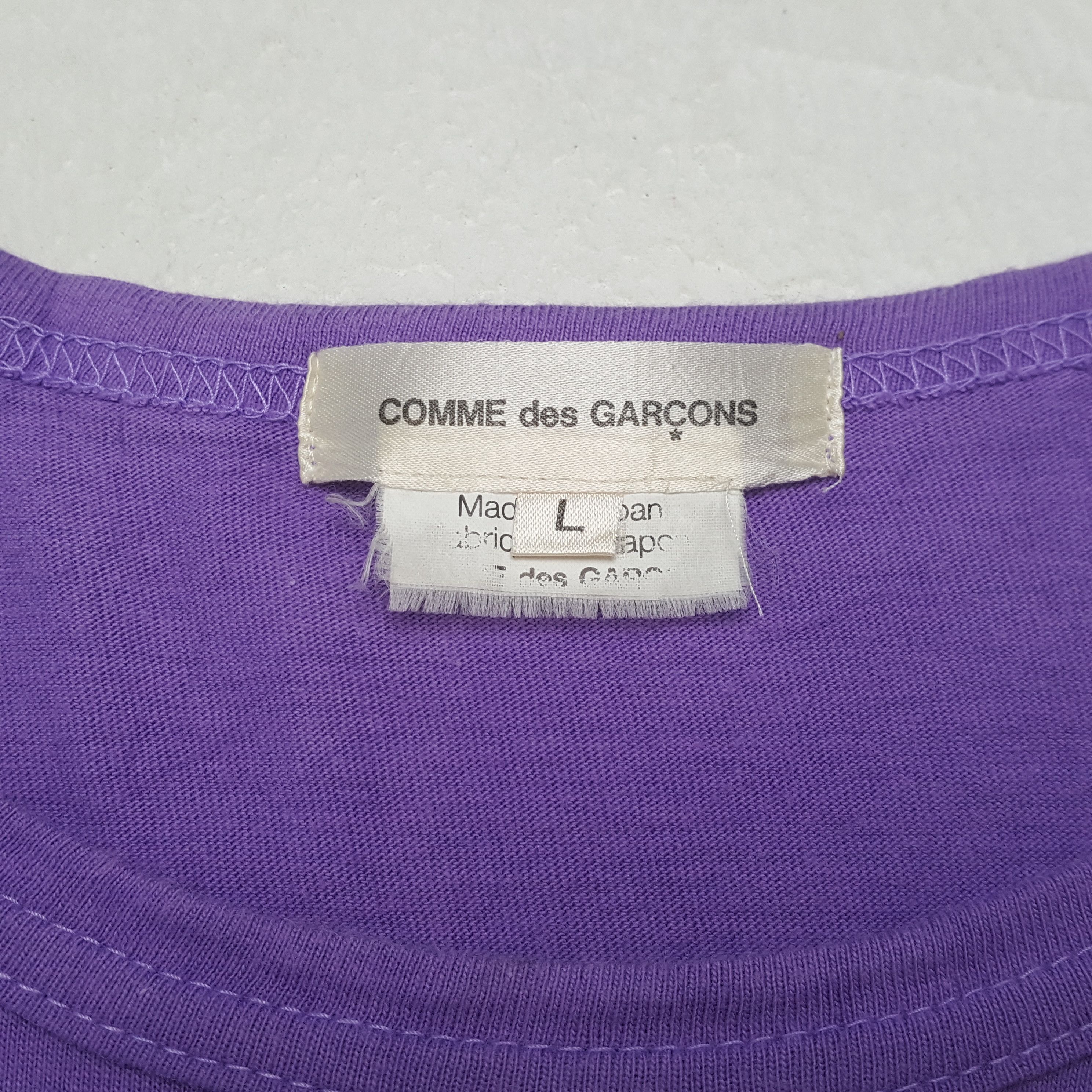 Comme des Garcons Vintage Comme Des Garçons Japanese Brand T-Shirt C30126 Size S / US 4 / IT 40 - 6 Thumbnail