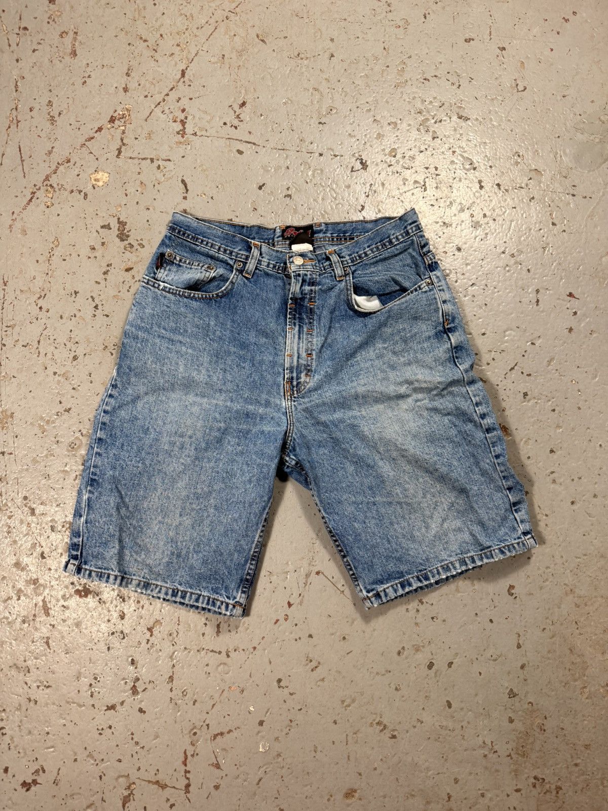 Indian Motorcycle Rare Vintage Indian Motorcycle Biker Denim Jorts Size US 32 / EU 48 - 1 Thumbnail