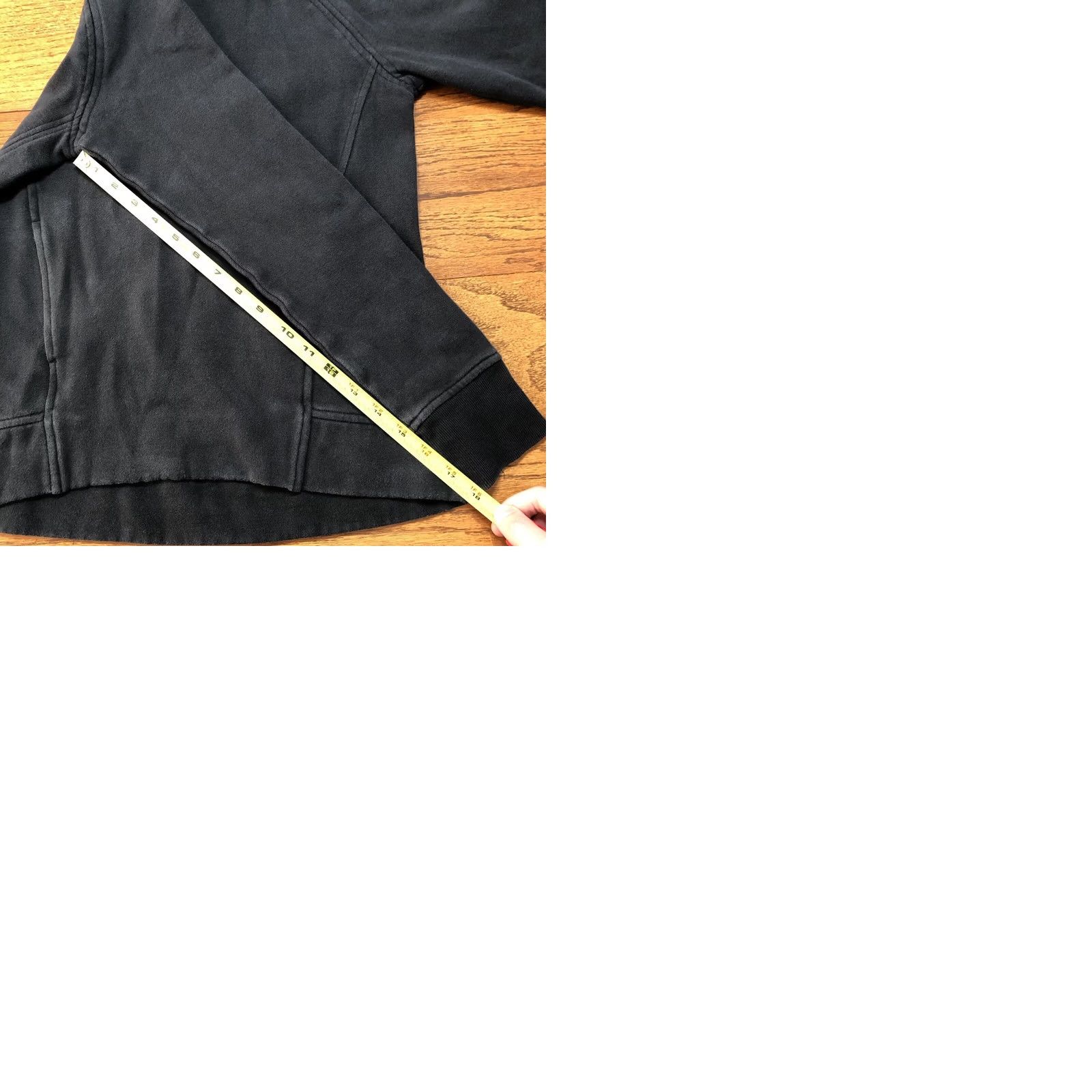 Lululemon Lululemon Black Pullover Anorak Pocket Hoodie Sweatshirt N60416 Womens Size 2 Sports Logo Size XS / US 0-2 / IT 36-38 - 9 Thumbnail