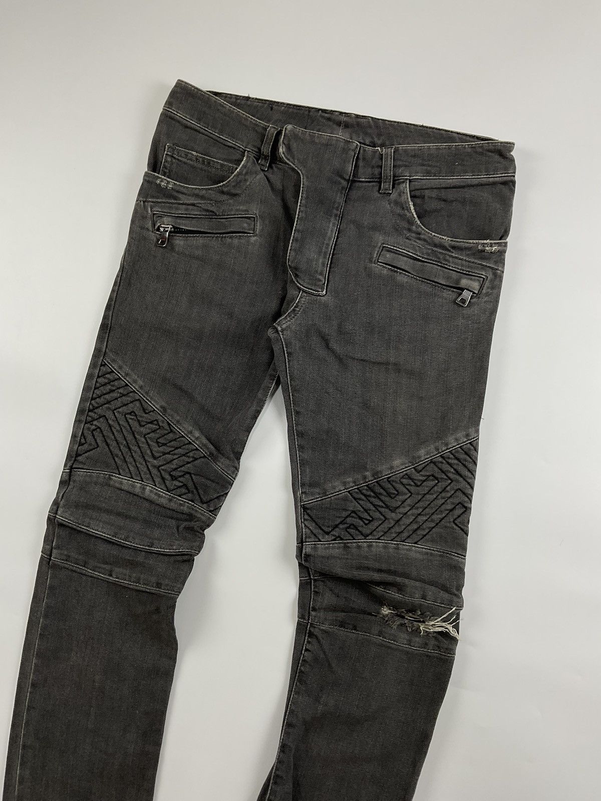 Balmain Balmain Biker Pants Size US 28 / EU 44 - 3 Thumbnail