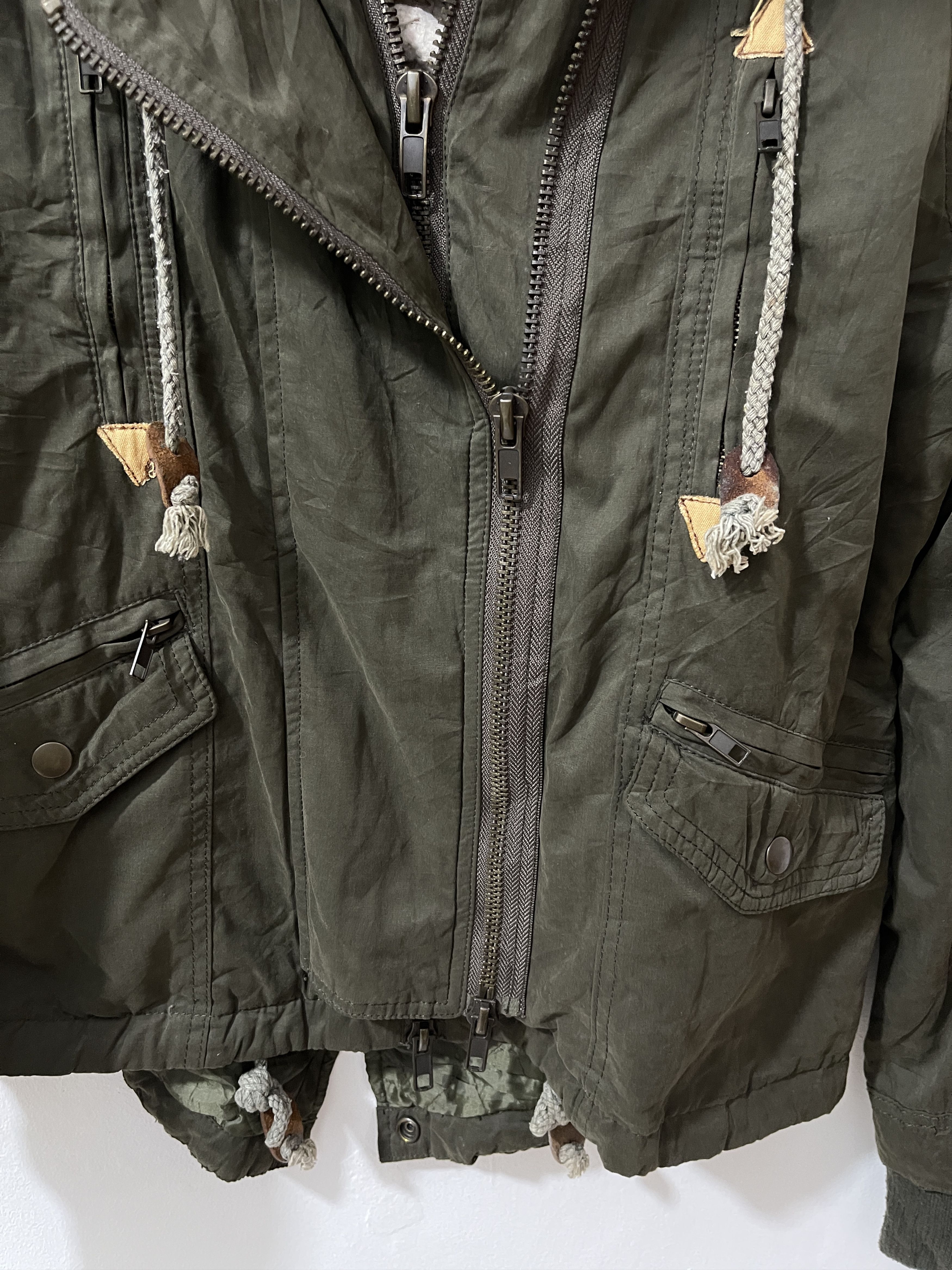 Japanese Brand SLY Japan Archive Punk Fur Vkei Style Jacket Size US M / EU 48-50 / 2 - 2 Thumbnail