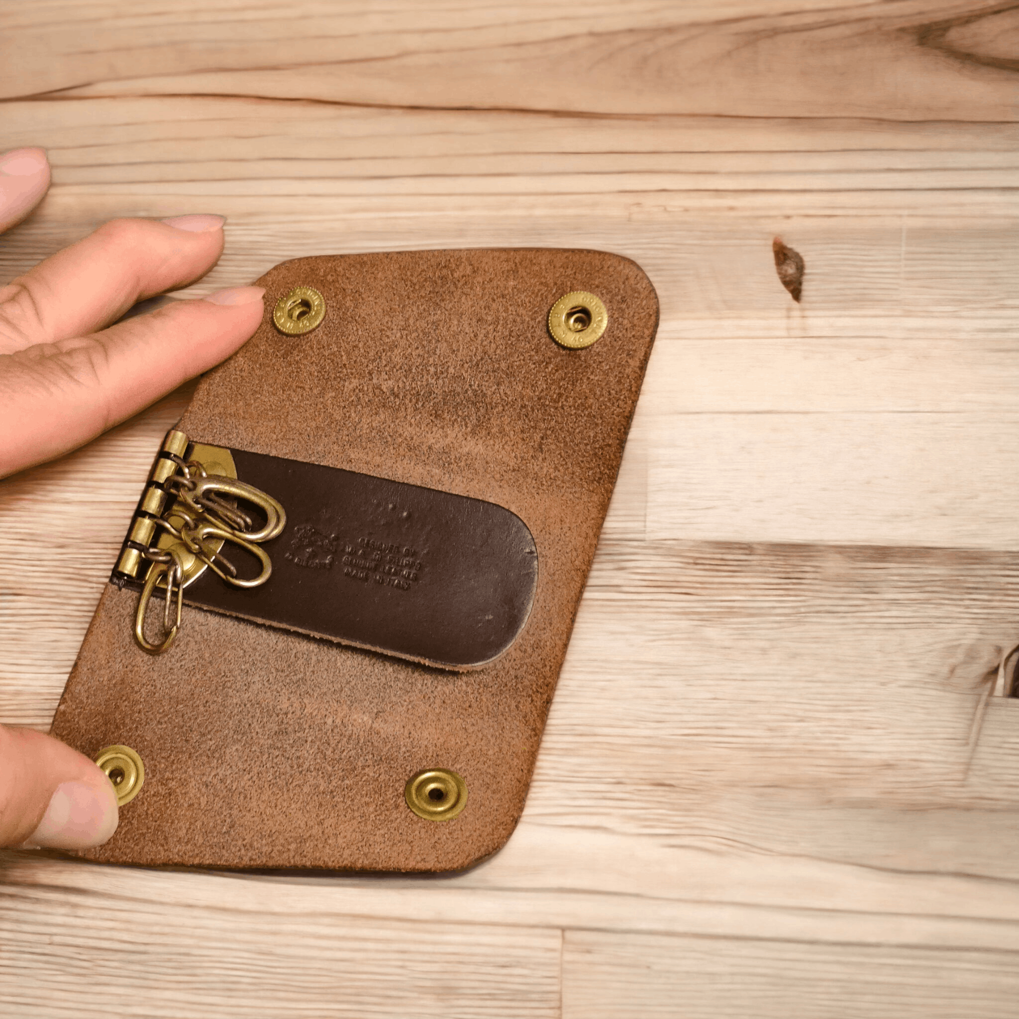 Il Bisonte BISONTE KEYHOLDER FULLY LEATHER Size ONE SIZE - 2 Thumbnail