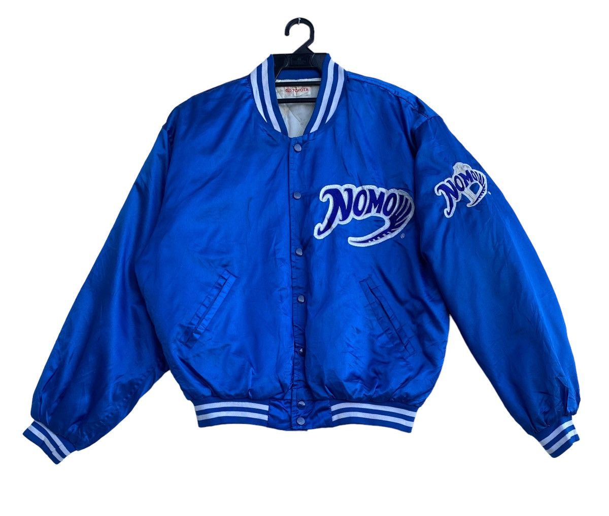 Sports Specialties × Vintage 1995 rare TOYOTA for Hideo Nomo baseball varsity jacket Size US M / EU 48-50 / 2 - 1 Thumbnail