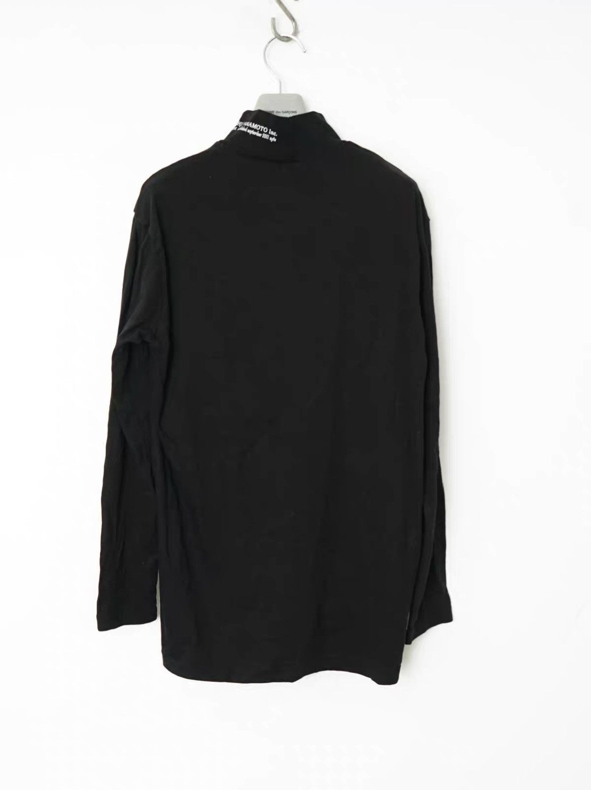 Yohji Yamamoto Yohji Yamamoto SYTE Slogan High Neck Long Sleeve Sweatshirt Size US M / EU 48-50 / 2 - 2 Thumbnail