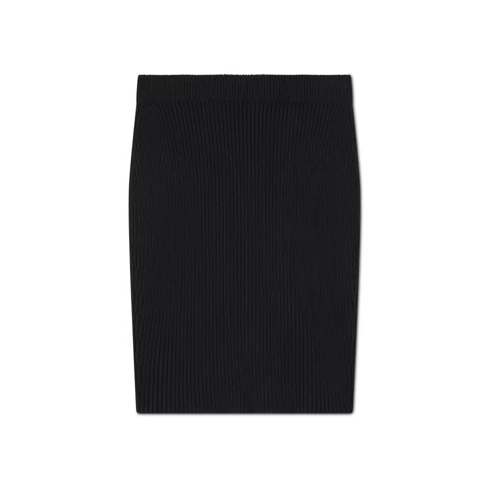 Tom Ford o1loc1c1224 GCK118 Ribbed Mini Skirt in Black Size 27" / US 4 / IT 40 - 1 Thumbnail