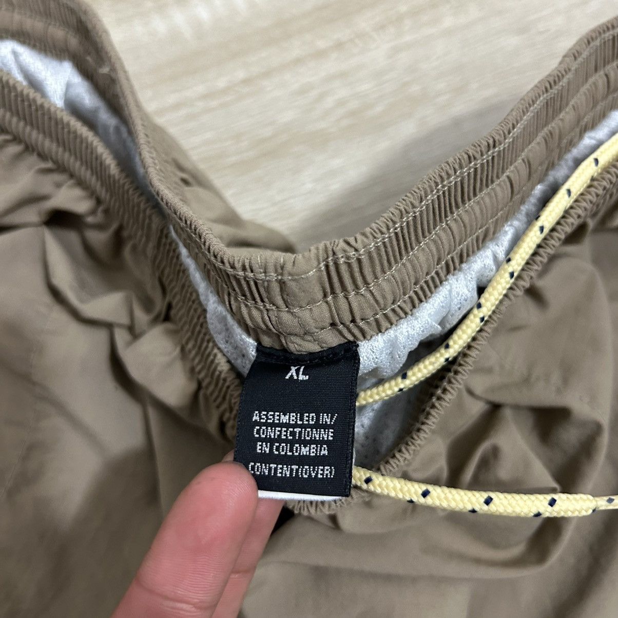 Patagonia PATAGONIA BEIGE BAGGIES 5’ SHORT VINTAGE 1998 Size US 34 / EU 50 - 6 Thumbnail