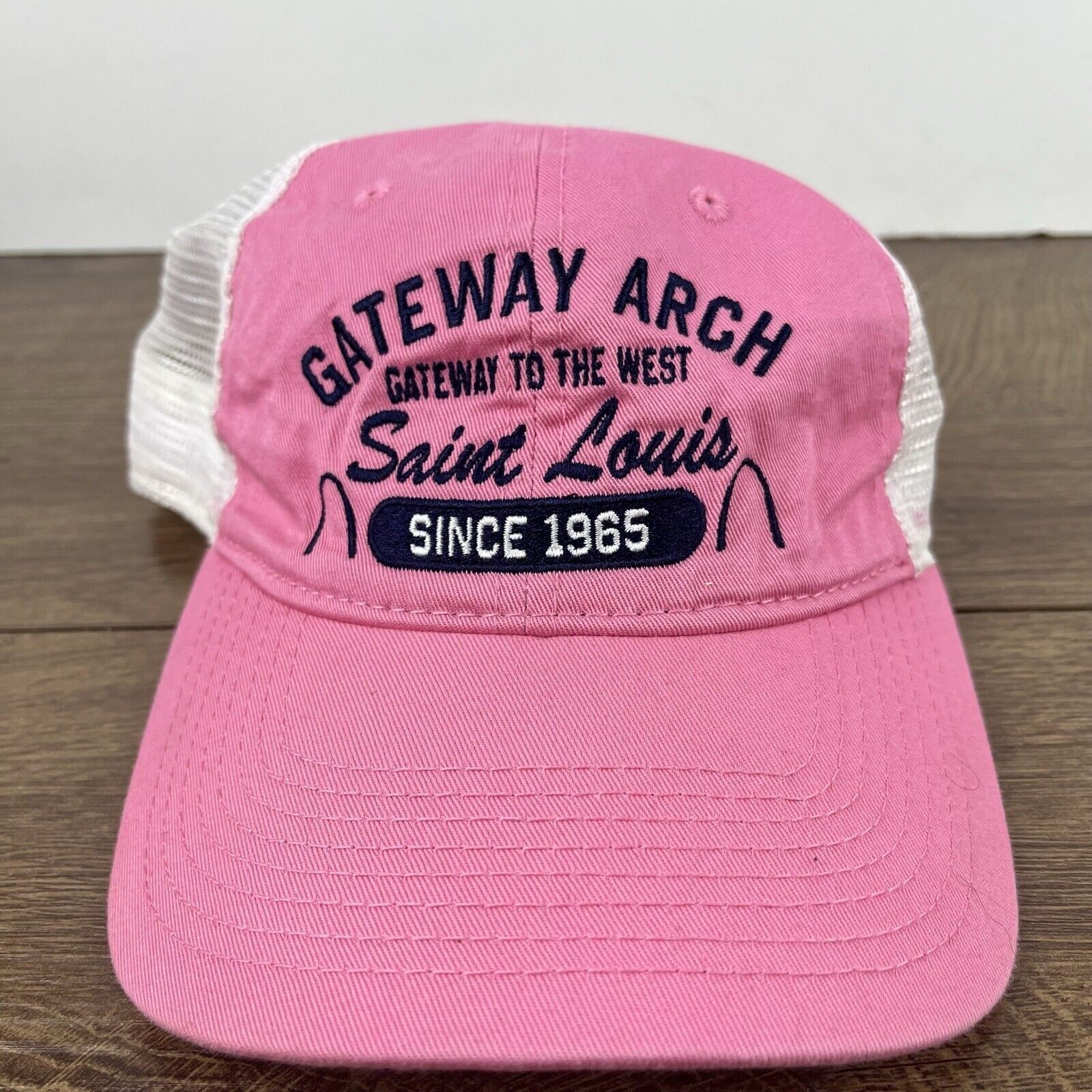 Other Gateway Arch Hat Saint Louis Hat Snapback Hat Pink Hat Adjus Size ONE SIZE - 6 Thumbnail