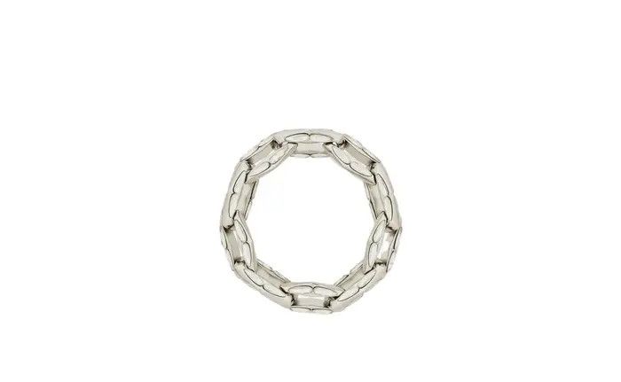 Saint Laurent Paris o1bcso1str0226 Size:M/Chain Bracelet In Metal in Silver Size ONE SIZE - 1 Thumbnail