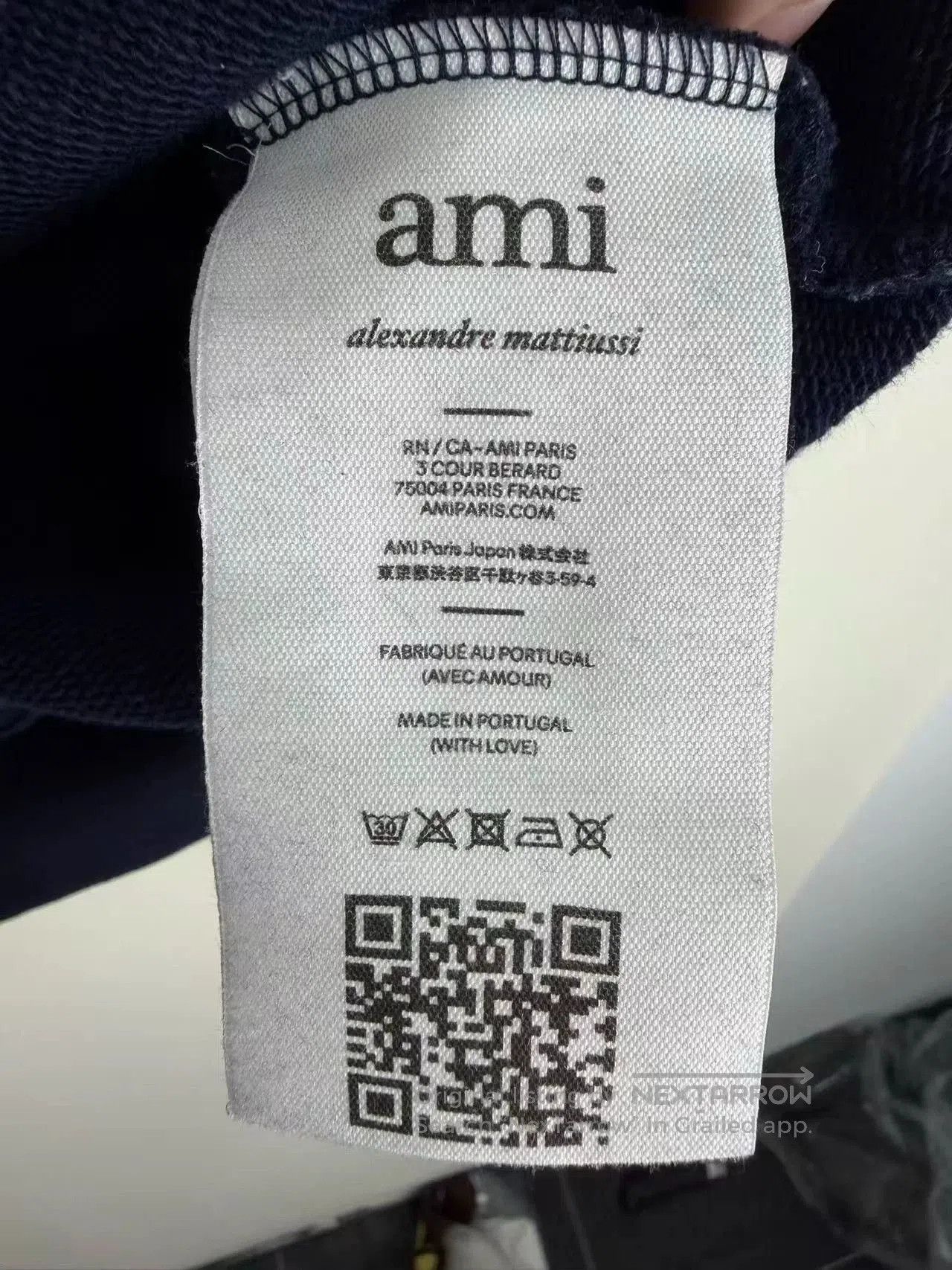 AMI Ami Heart Embroidery Sweatshirt. Size US XL / EU 56 / 4 - 2 Thumbnail