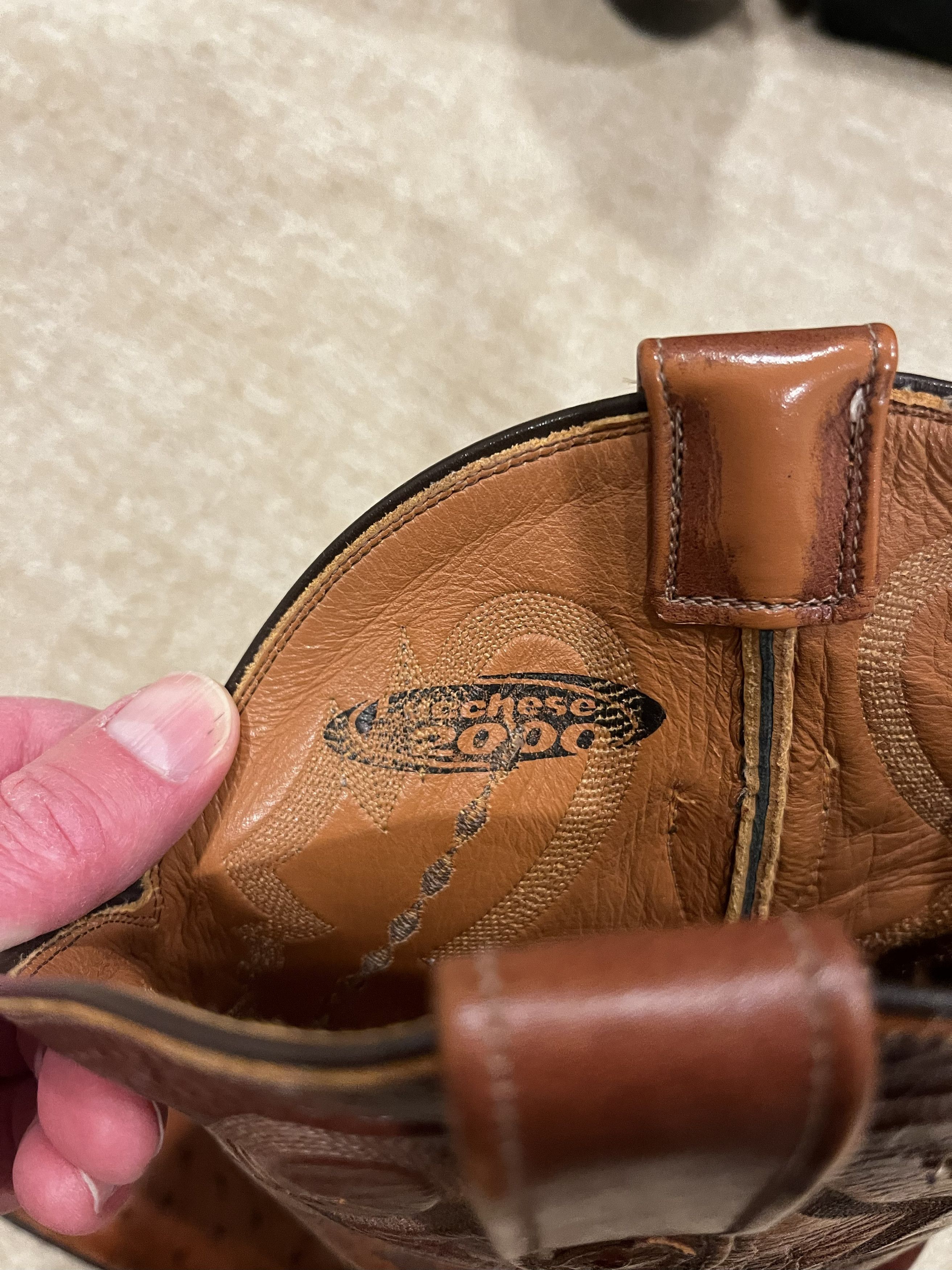 Lucchese Lucchese Ostrich Boots Size 10-1/2 Size US 10.5 / EU 43-44 - 5 Thumbnail