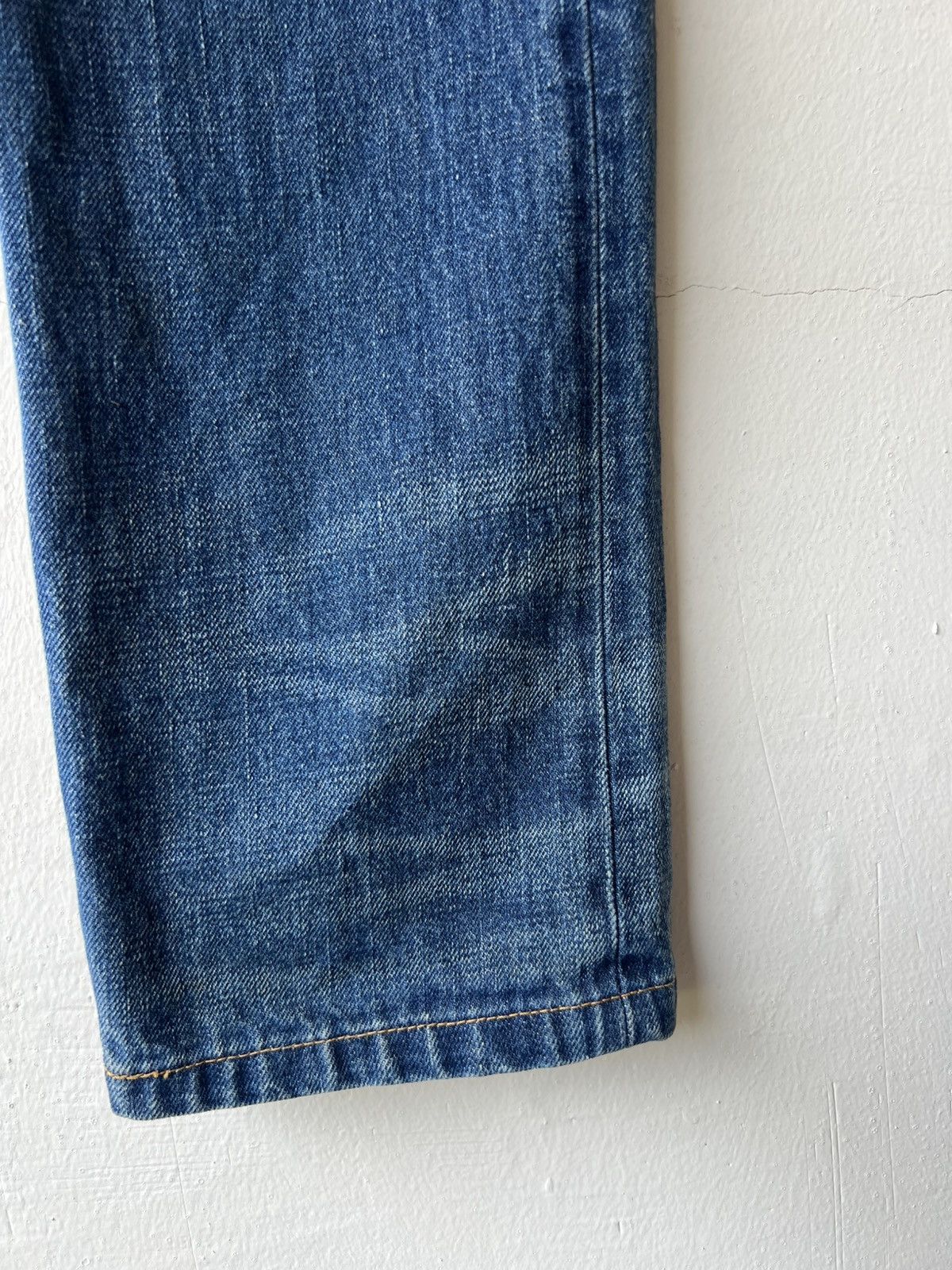A.P.C. Vintage A.P.C. Aging Mud Faded Denim Selvedge Jeans Size US 29 - 16 Thumbnail