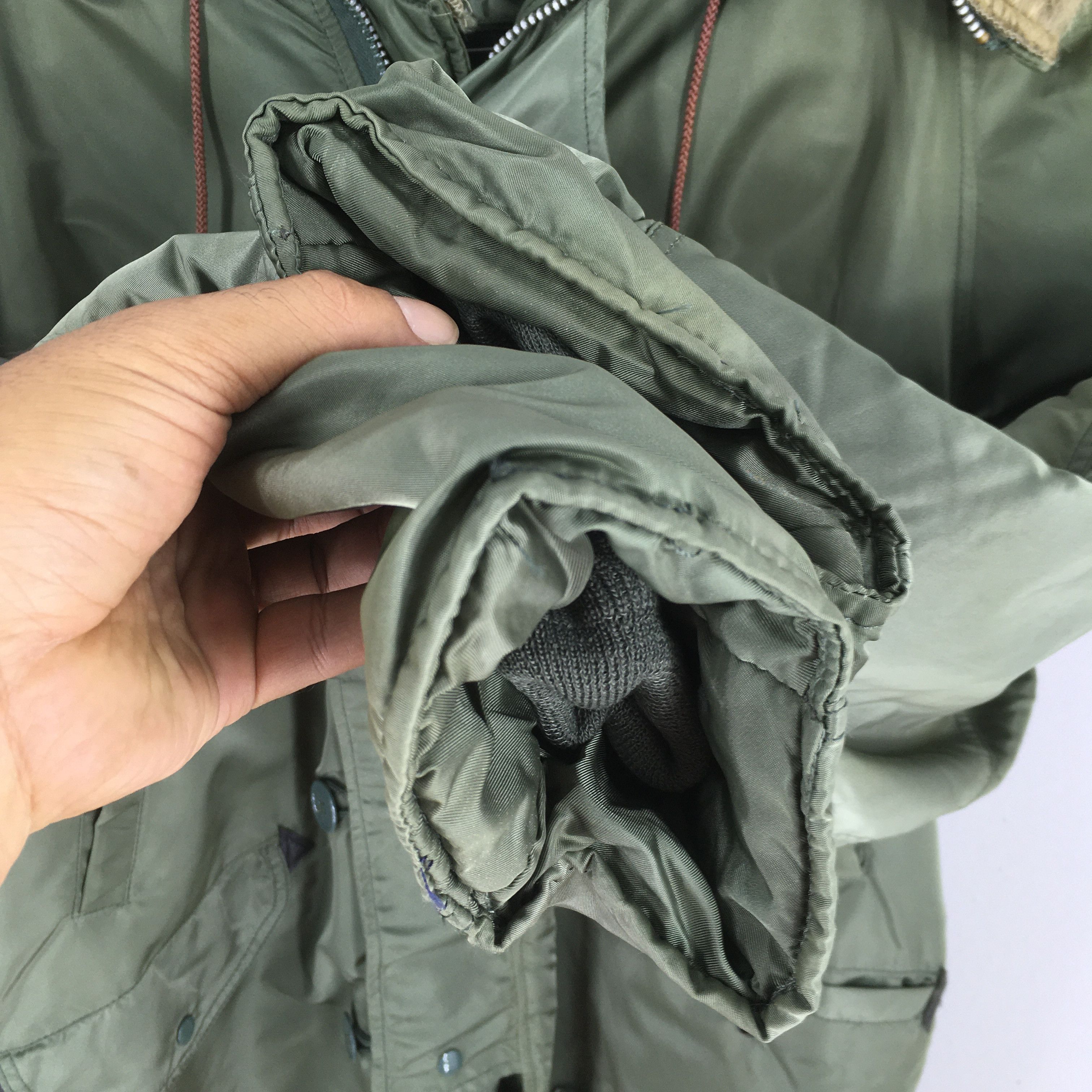 Alpha Industries Vintage Alpha Industries US Air Force Bomber N-3B Jacket L Size US L / EU 52-54 / 3 - 6 Thumbnail