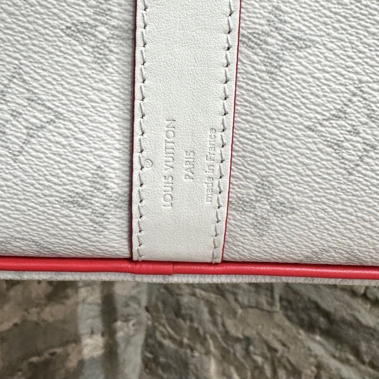 Louis Vuitton × NBA Louis Vuitton X NBA Antarctica Monogram Basket Keepall 55 Size ONE SIZE - 7 Thumbnail
