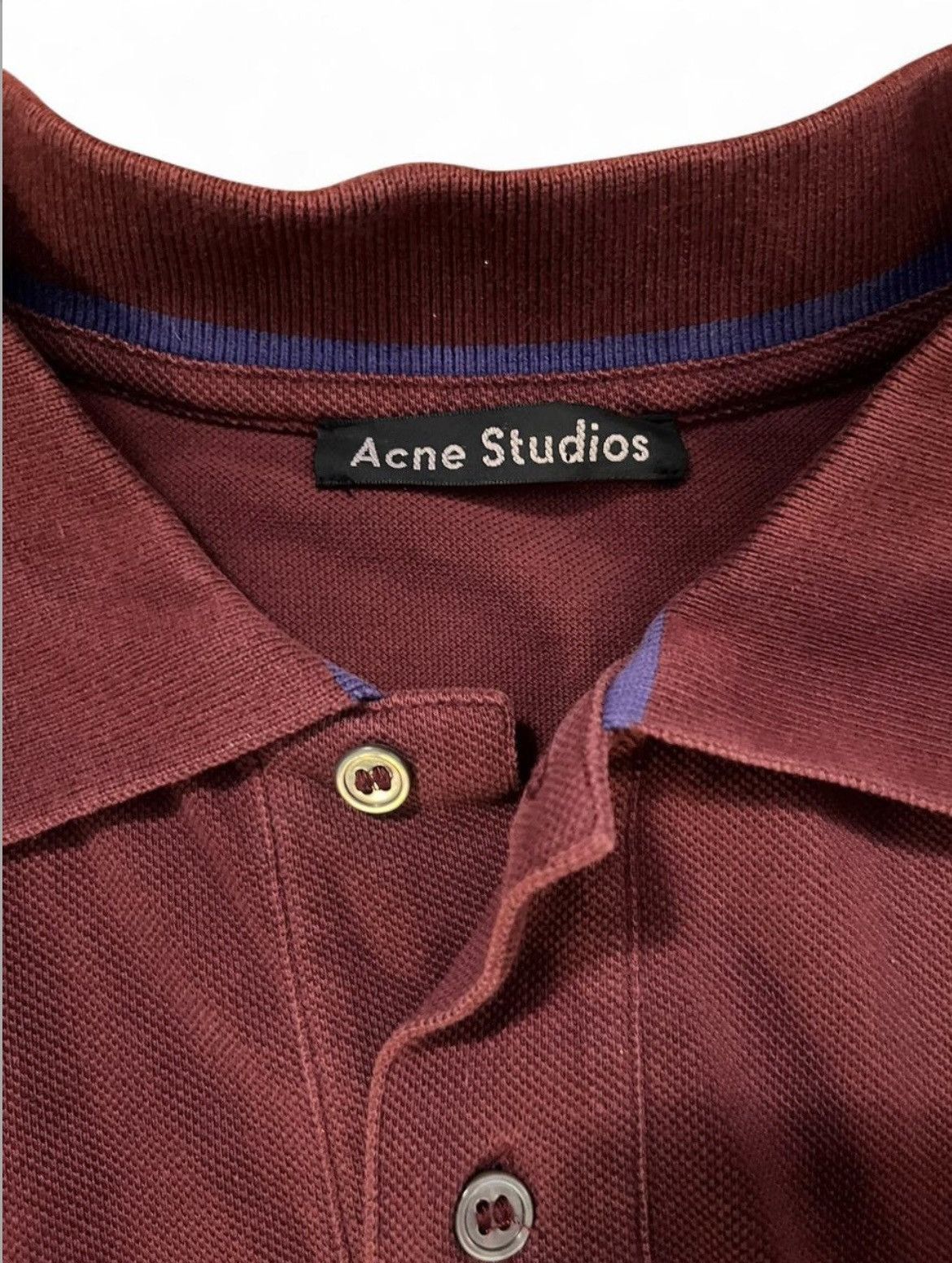 Acne Studios Acne Studios Polo Size US L / EU 52-54 / 3 - 3 Thumbnail