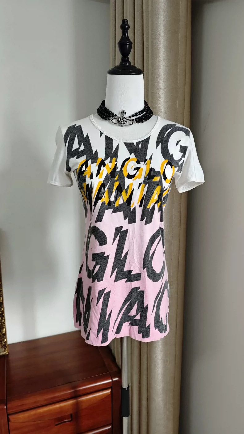 Vivienne Westwood Vivienne Westwood Gradually pink lightning print T-shirt Size S / US 4 / IT 40 - 1 Thumbnail