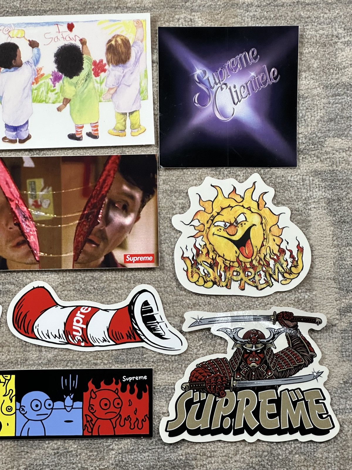 Supreme 10x Supreme Stickers Lot Size ONE SIZE - 3 Thumbnail