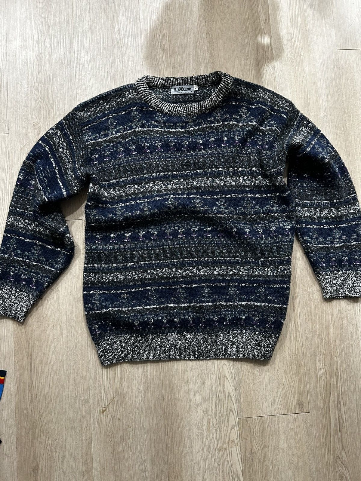 Lavane Knitted vintage sweater Size US L / EU 52-54 / 3 - 1 Preview