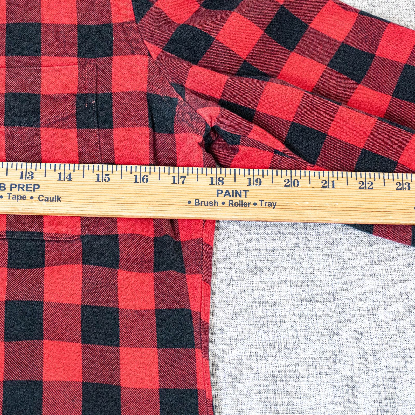 Gitman Bros. Gitman Bros Vintage Red Buffalo Plaid Flannel Shirt Small Size US S / EU 44-46 / 1 - 6 Thumbnail