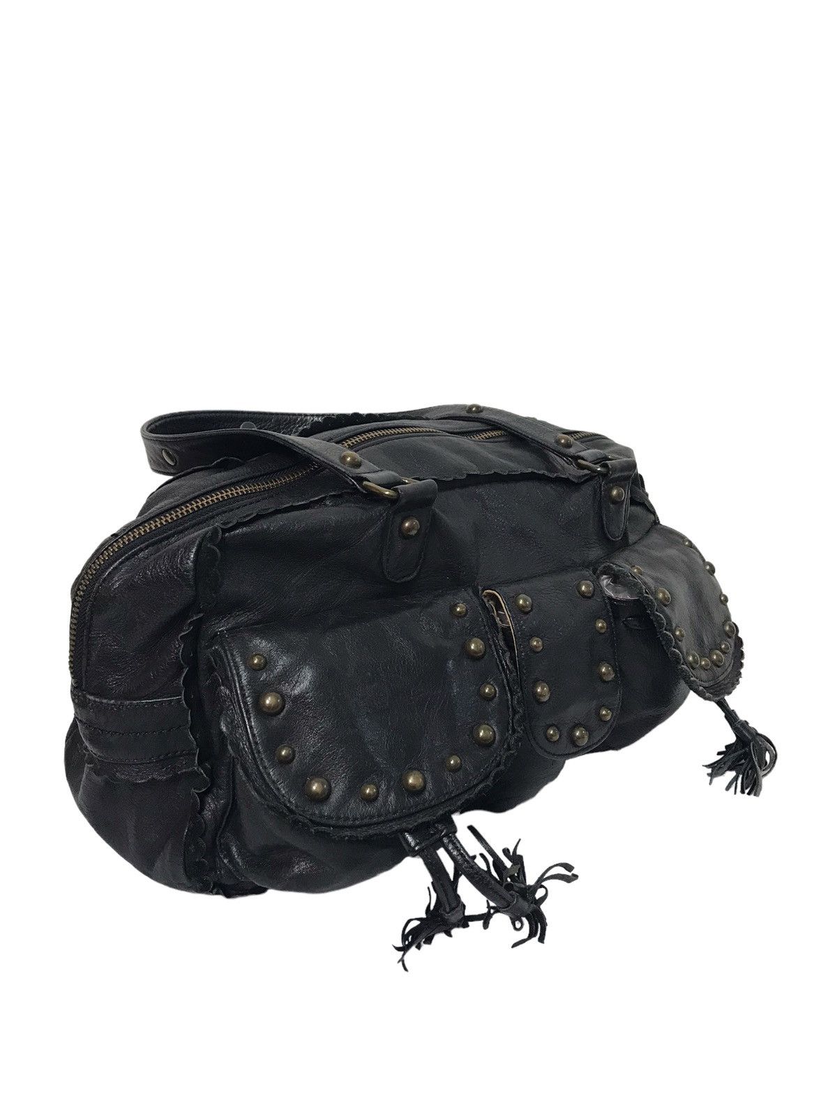 14th Addiction × If Six Was Nine × KMRii Ban Leather Bag | Grailed