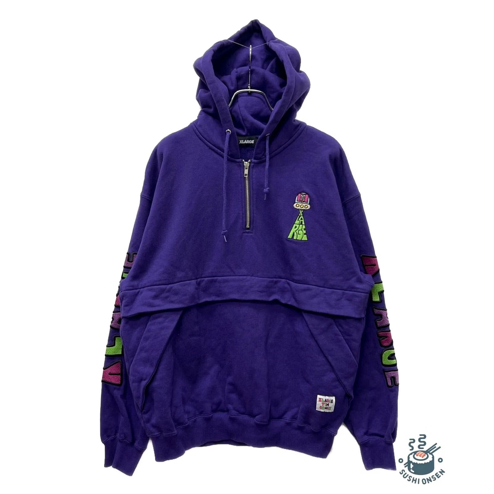 X-LARGE X-LARGE Hoodie M Purple Men XS? Size US M / EU 48-50 / 2 - 2 Thumbnail