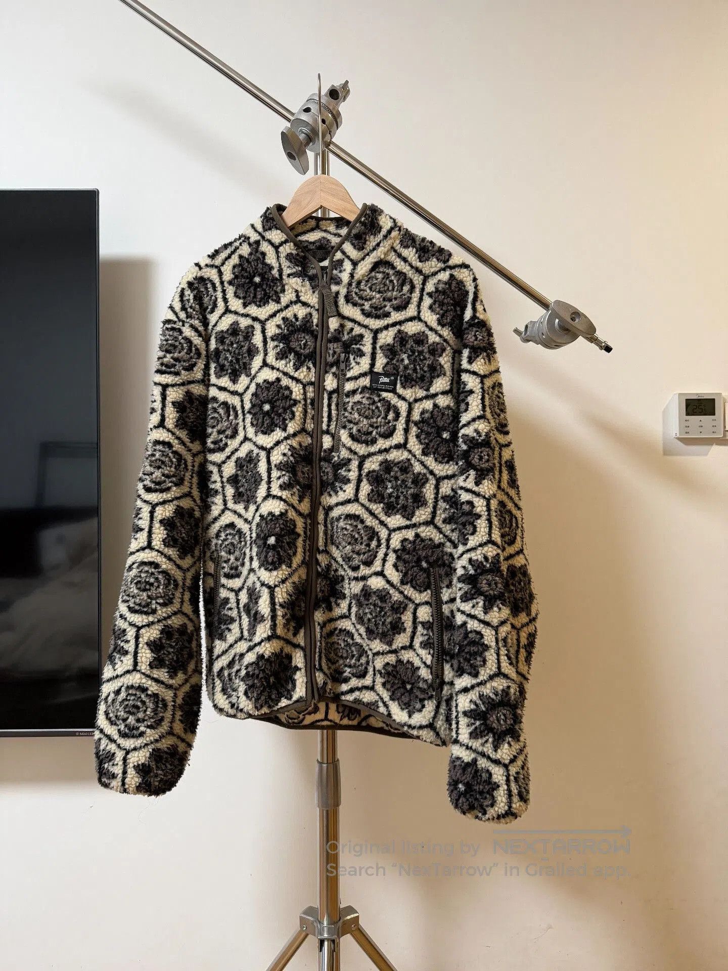 Patta Patta 22AW Wall Flower Fleece Jacket. Size US XL / EU 56 / 4 - 1 Thumbnail