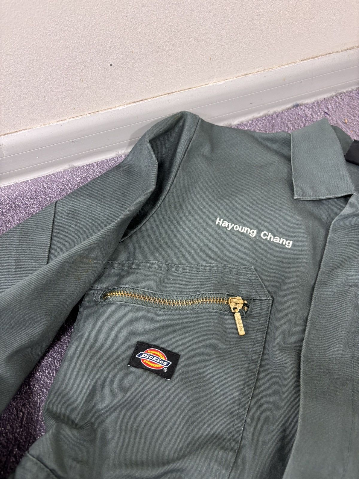 Dickies Vintage Dickies Lincoln Green Boiler Suit Coverall Overalls Size US S / EU 44-46 / 1 - 10 Thumbnail