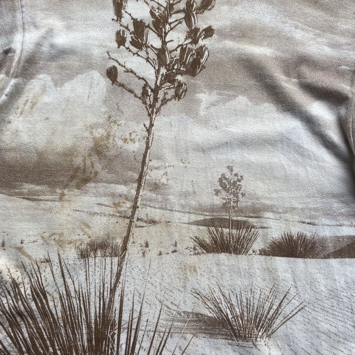 Hanes Rare Design✨ 1992 SIERRA CLUB All Over Print Vintage Tshirt Size US L / EU 52-54 / 3 - 5 Thumbnail