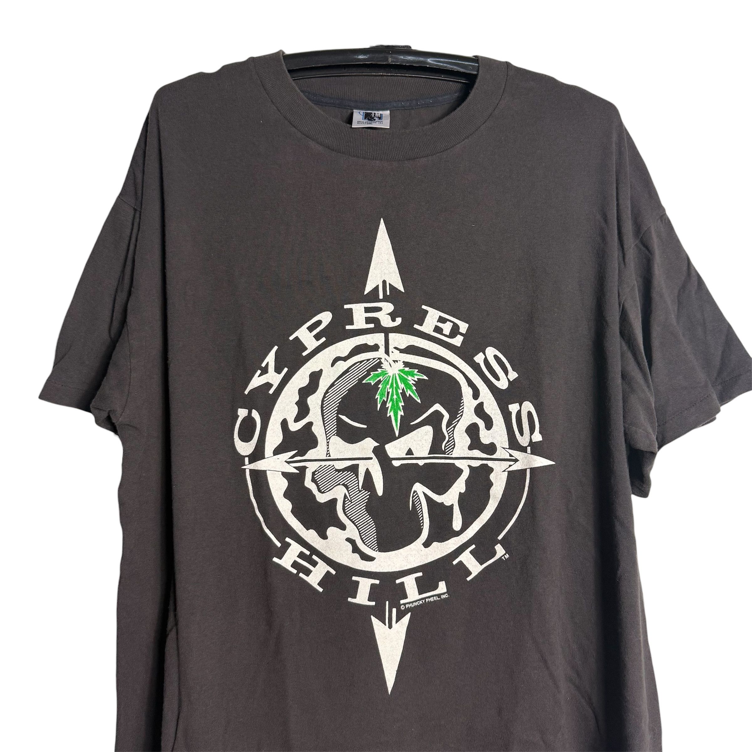 Band Tees 🔥RARE🔥Vintage 90s Cypress Hill The Phuncky Phell T-shirt Size US XL / EU 56 / 4 - 2 Thumbnail